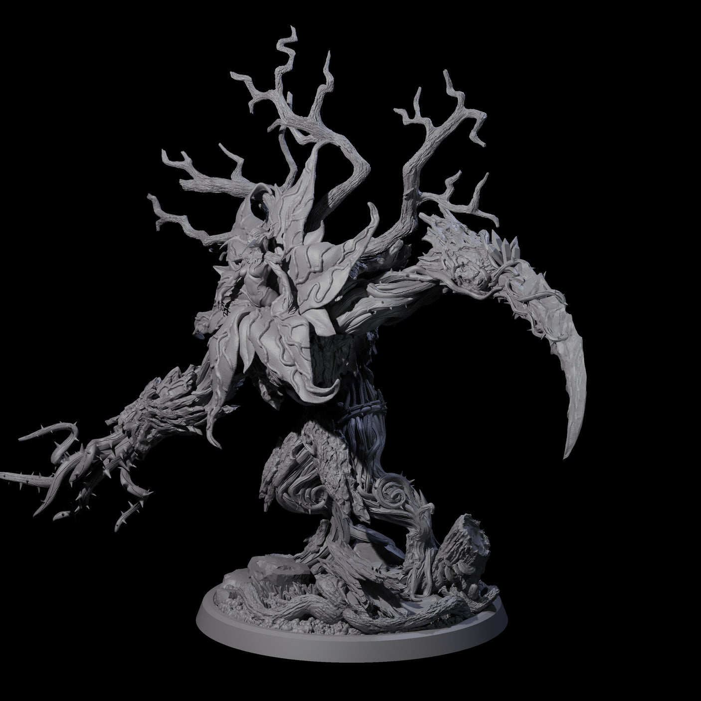 Blooming Bodythief Blossom A Miniature for Dungeons and Dragons, Pathfinder or other TTRPGs