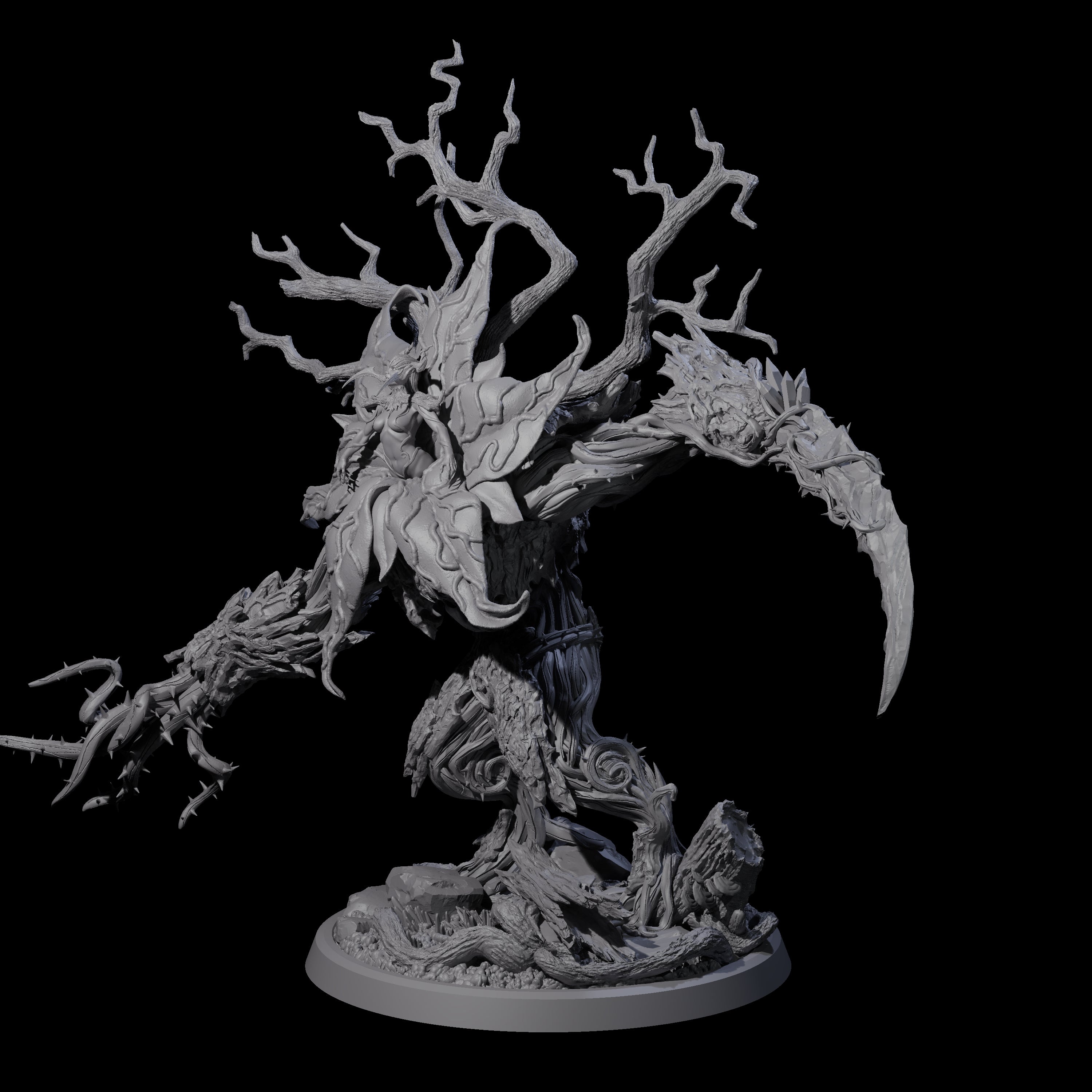 Blooming Bodythief Blossom A Miniature for Dungeons and Dragons, Pathfinder or other TTRPGs