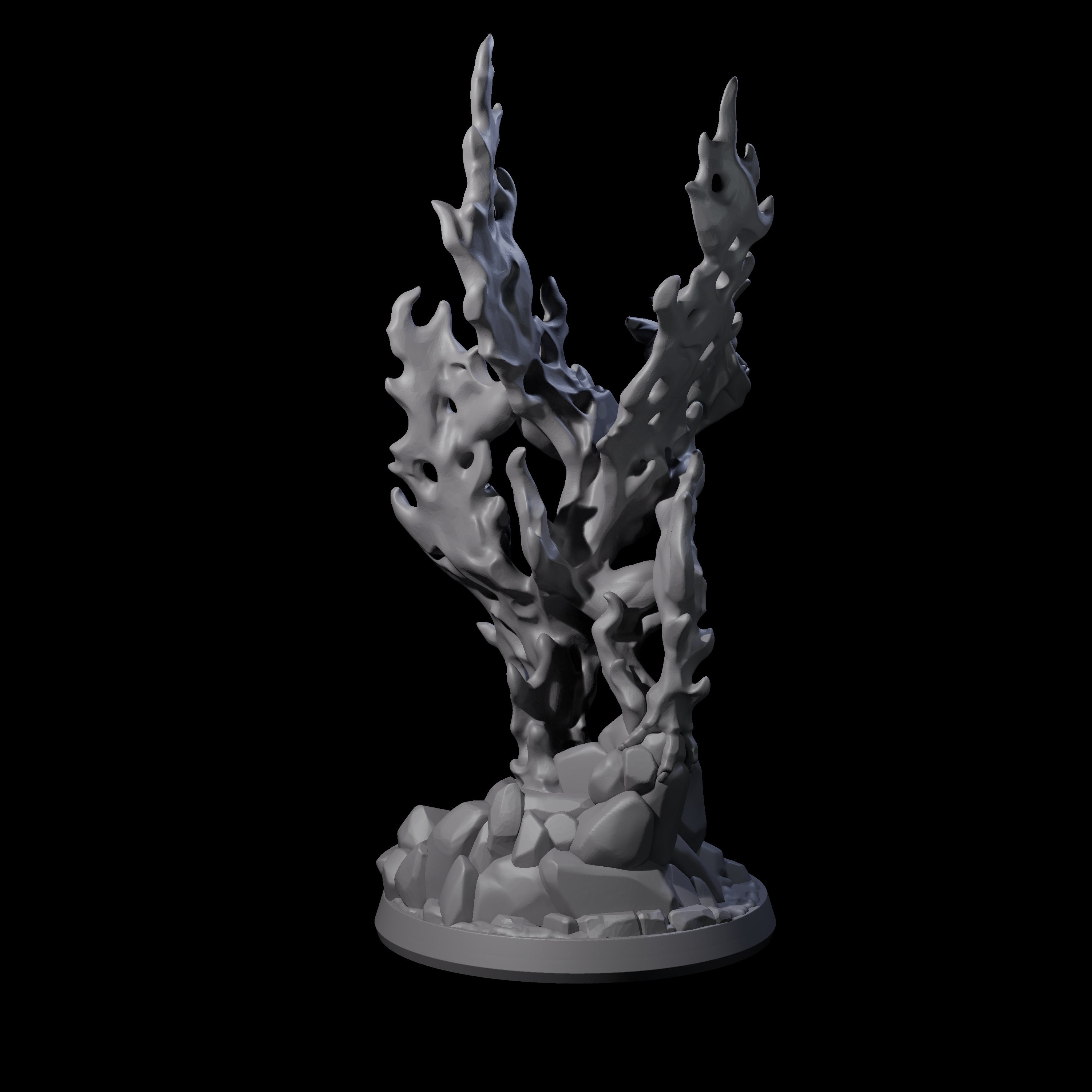 Boiling Magma Mephit Miniature for Dungeons and Dragons, Pathfinder or other TTRPGs