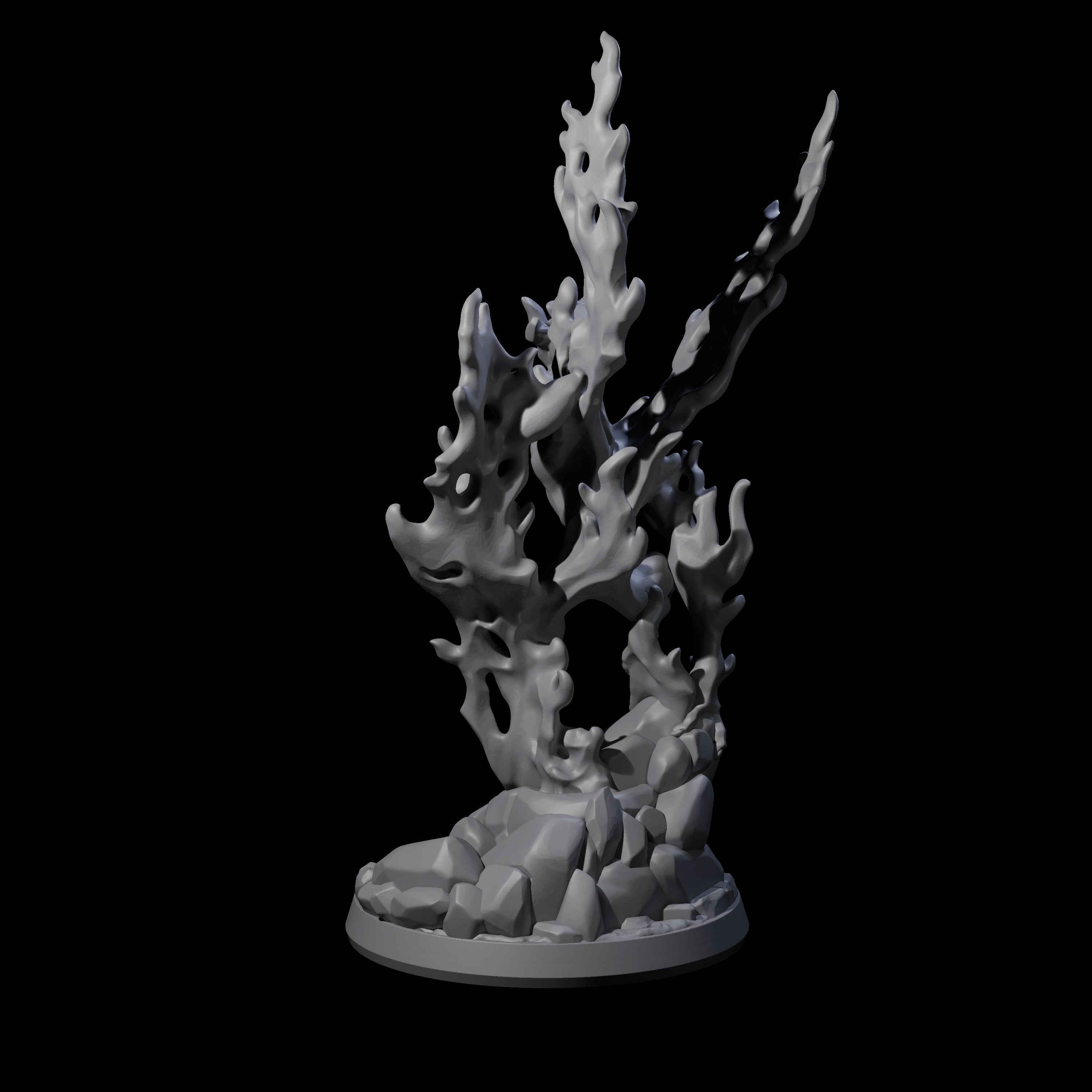 Boiling Magma Mephit Miniature for Dungeons and Dragons, Pathfinder or other TTRPGs