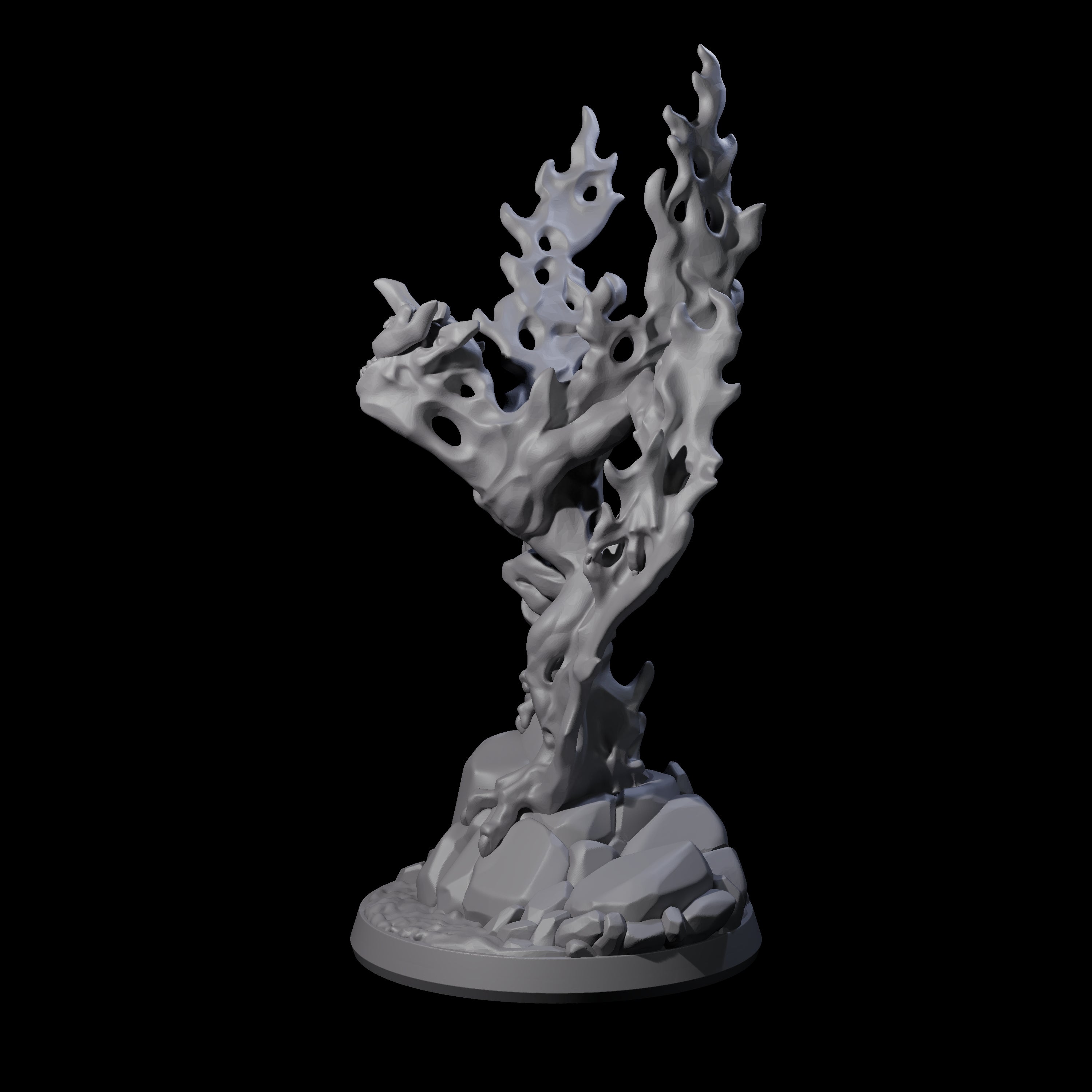 Boiling Magma Mephit Miniature for Dungeons and Dragons, Pathfinder or other TTRPGs