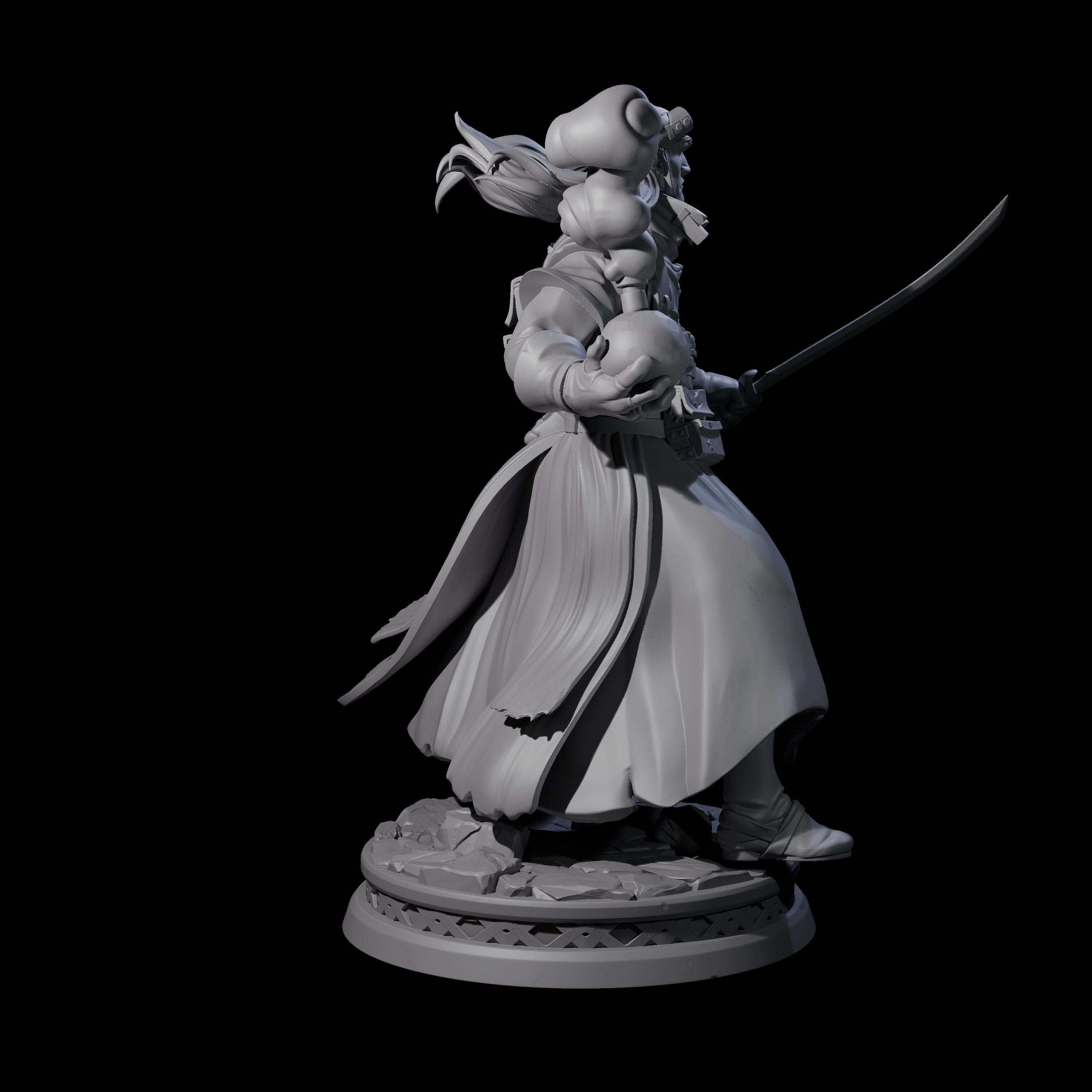 Bombs Away Elf Alchemist Miniature for Dungeons and Dragons, Pathfinder or other TTRPGs