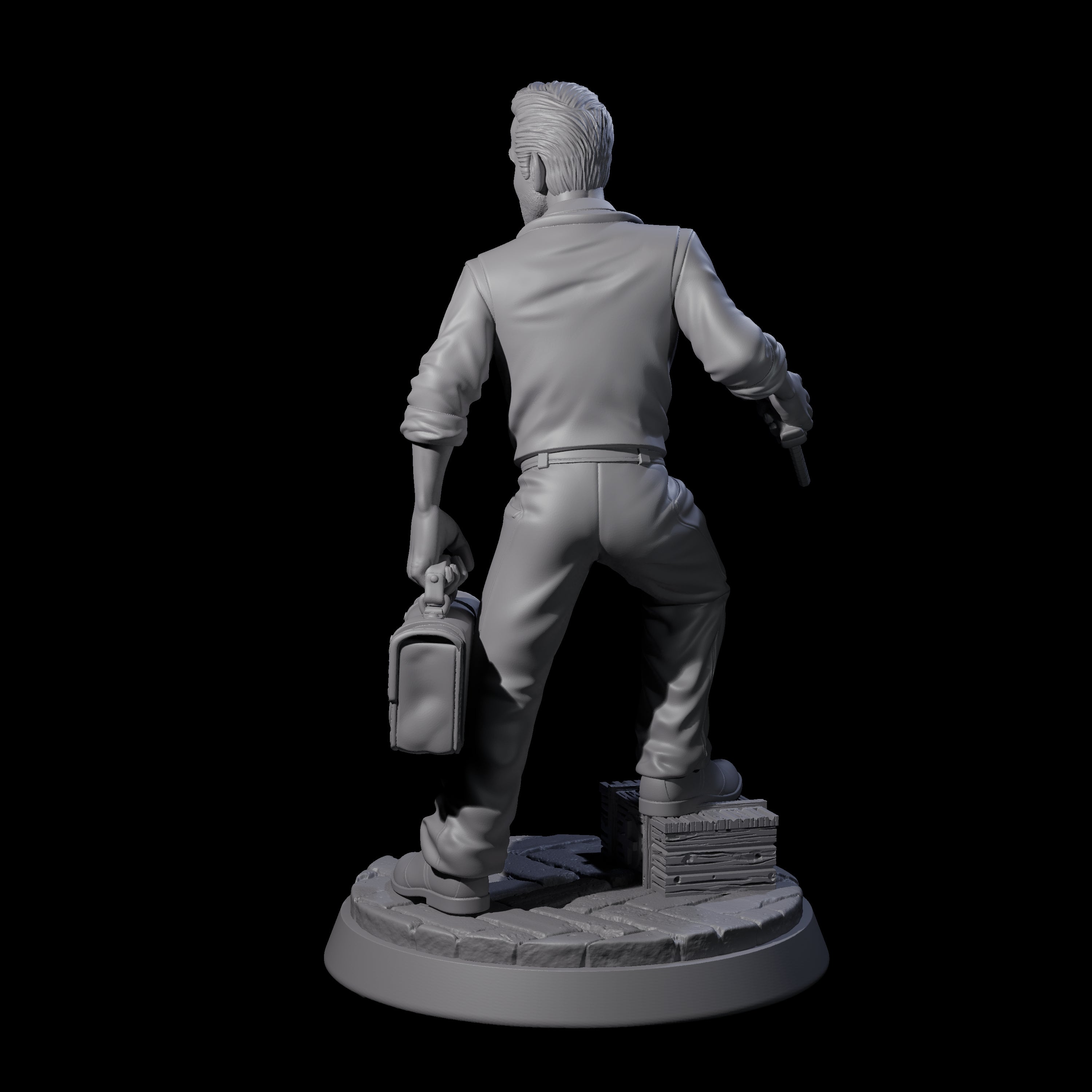 Bone Saw Doctor Miniature for Dungeons and Dragons, Pathfinder or other TTRPGs