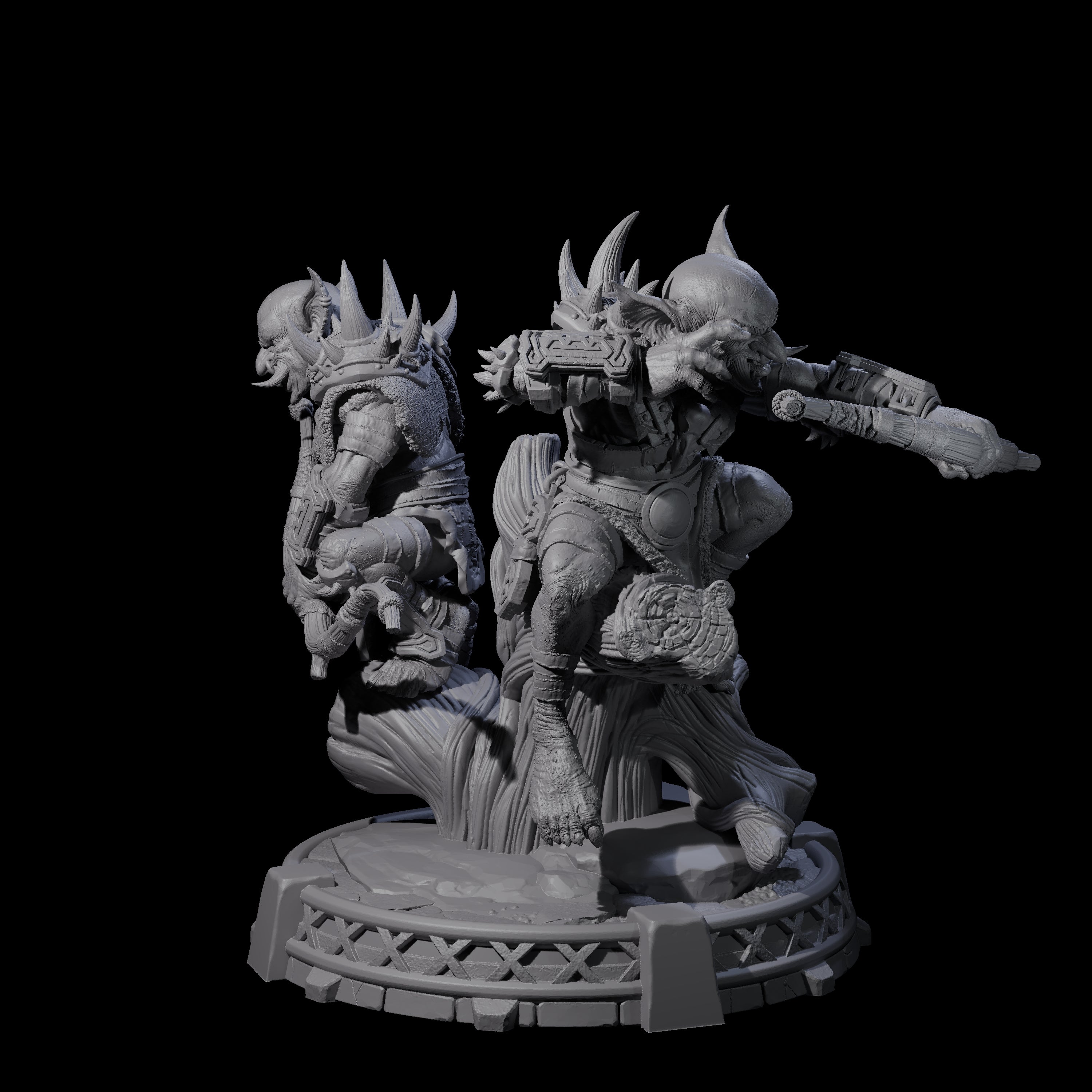 Bonebranch Goblin A Miniature for Dungeons and Dragons, Pathfinder or other TTRPGs