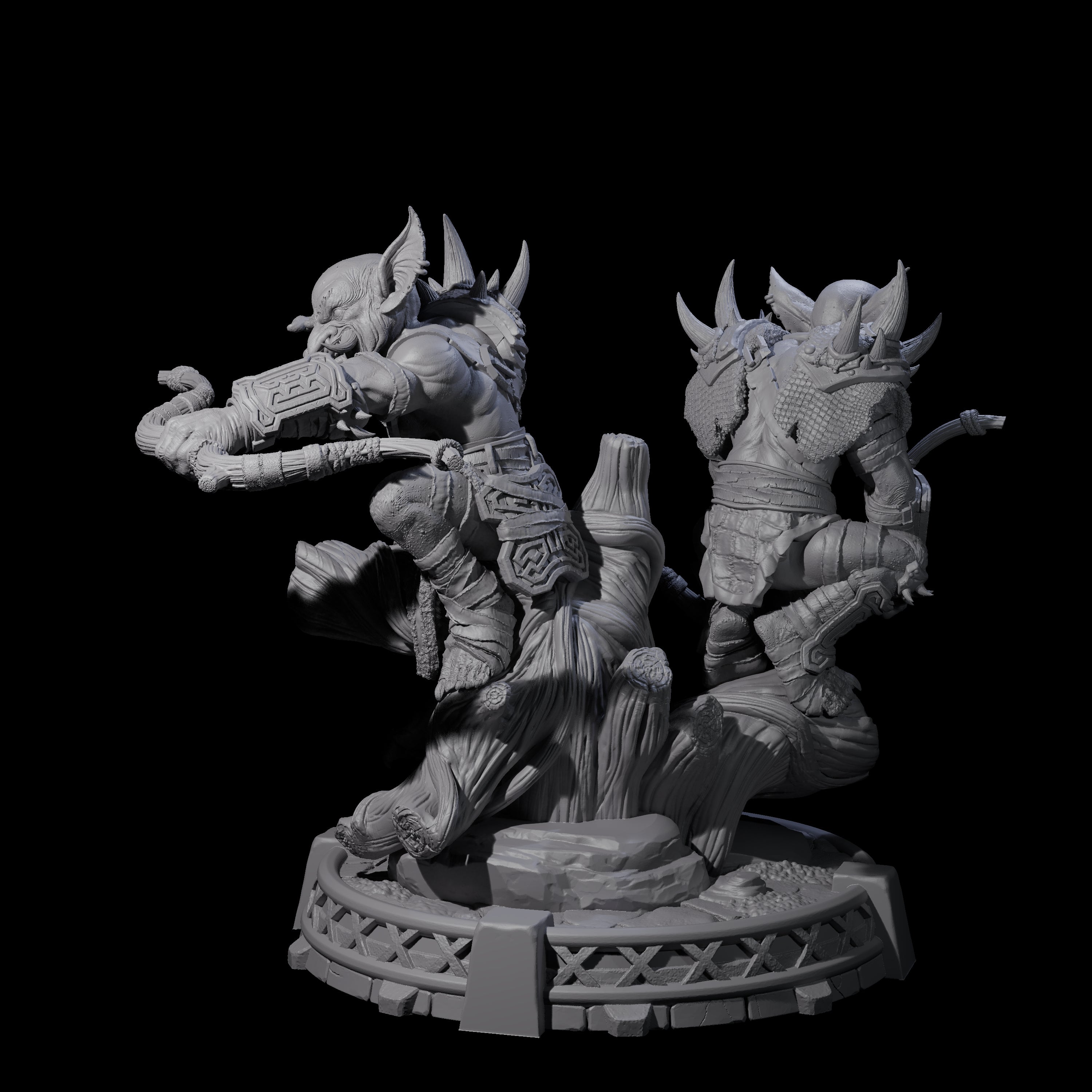 Bonebranch Goblin A Miniature for Dungeons and Dragons, Pathfinder or other TTRPGs