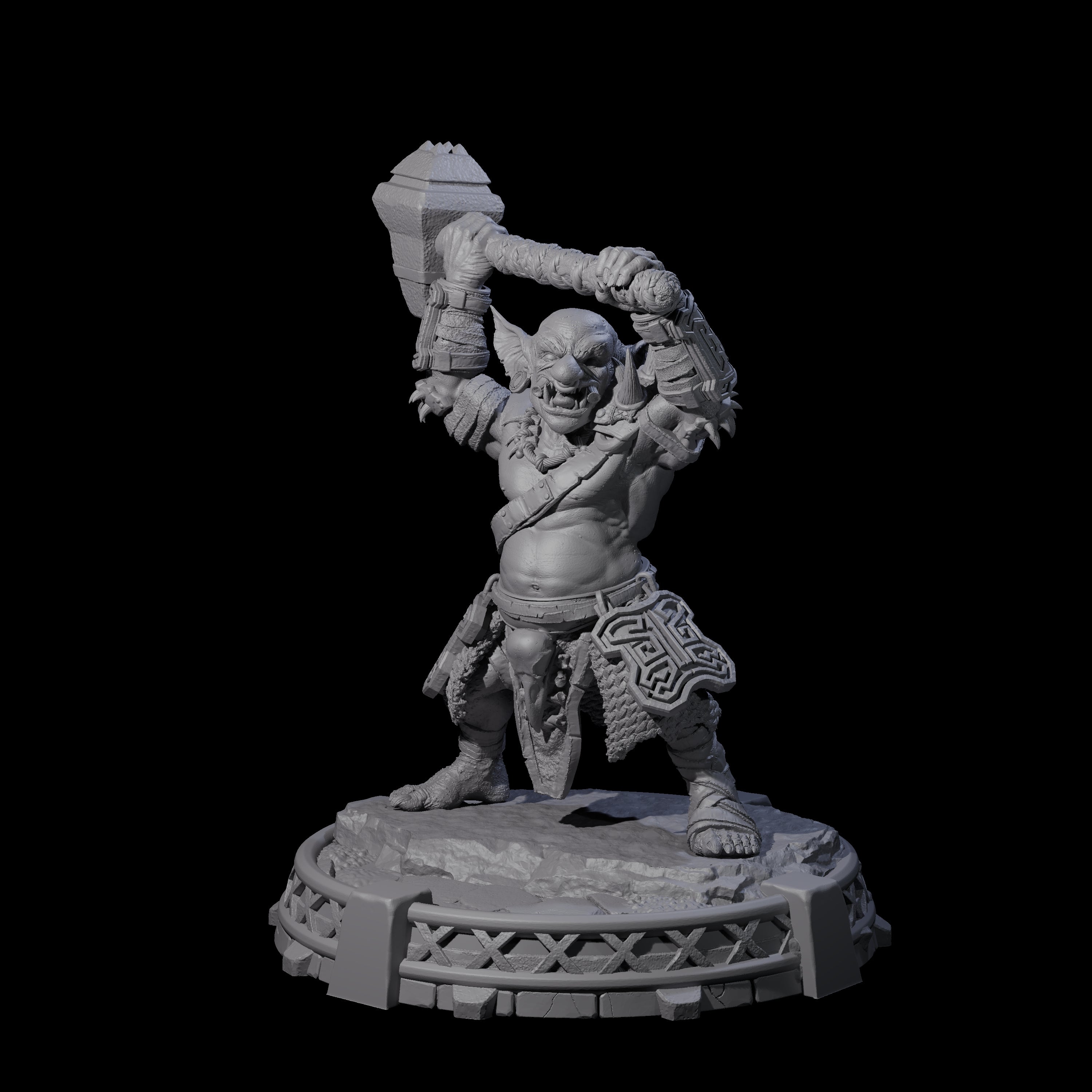 Bonebranch Goblin B Miniature for Dungeons and Dragons, Pathfinder or other TTRPGs