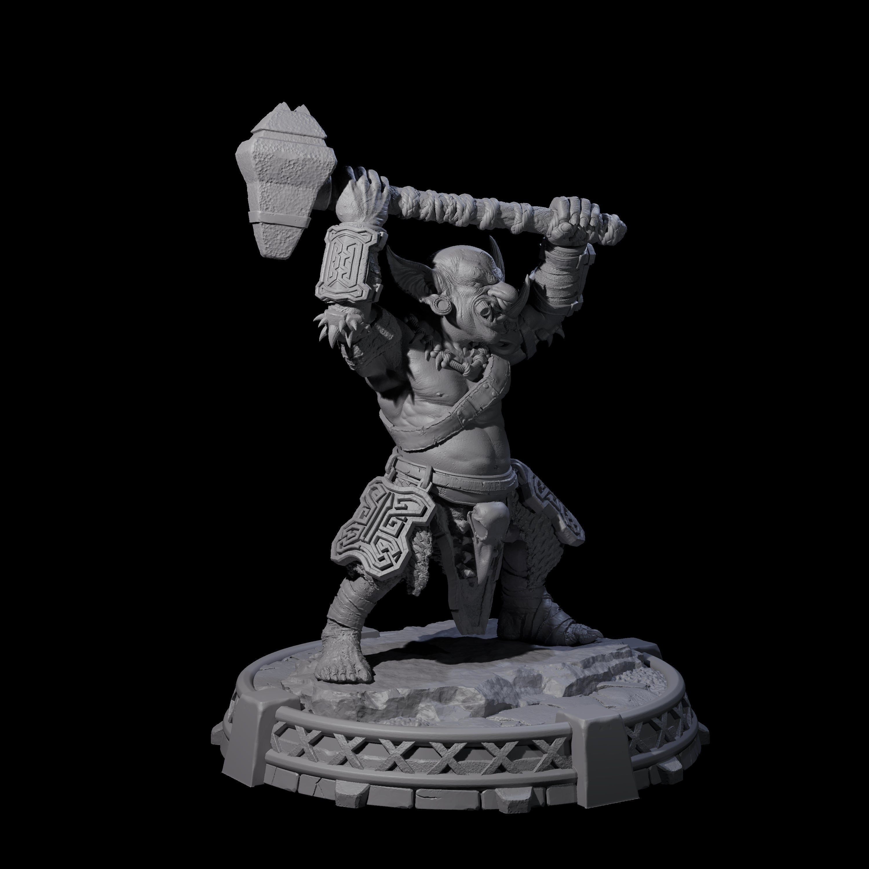 Bonebranch Goblin B Miniature for Dungeons and Dragons, Pathfinder or other TTRPGs