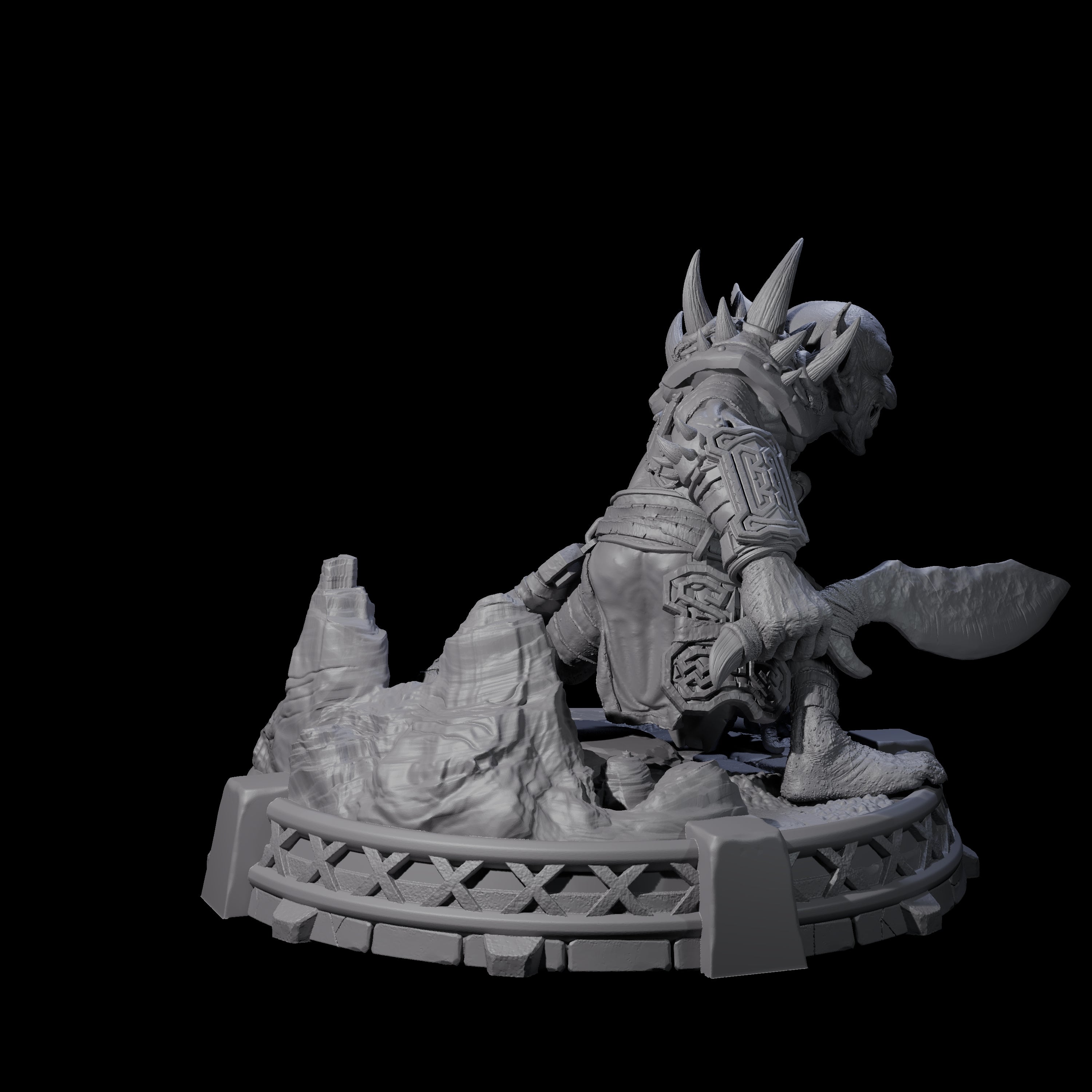 Bonebranch Goblin C Miniature for Dungeons and Dragons, Pathfinder or other TTRPGs