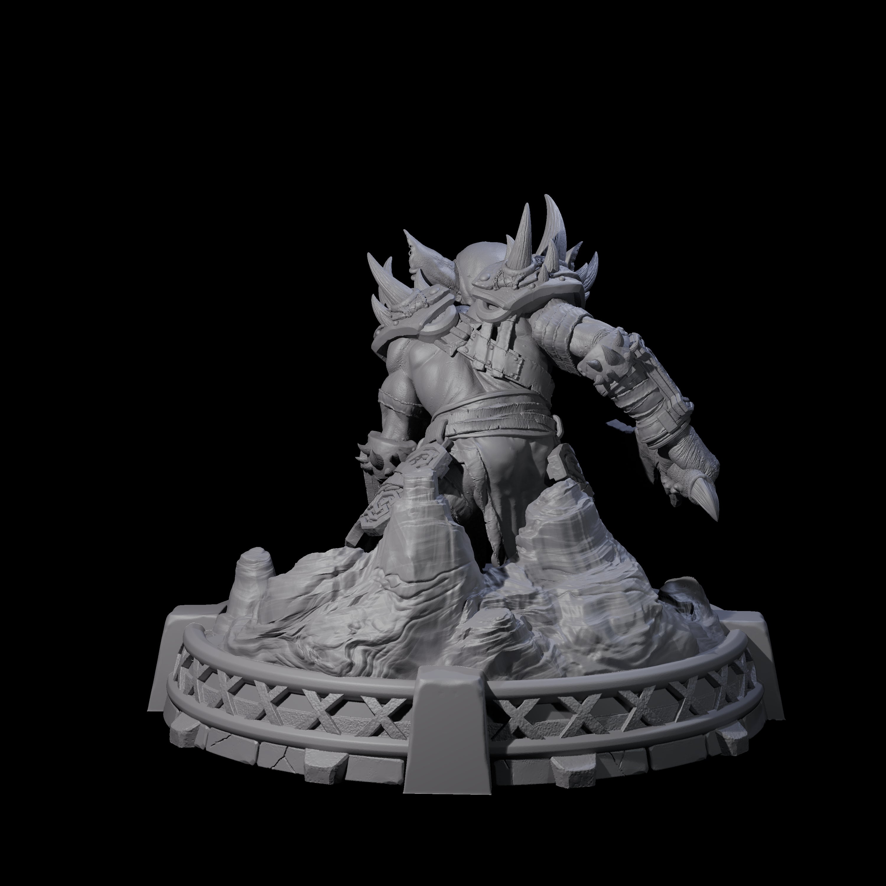 Bonebranch Goblin C Miniature for Dungeons and Dragons, Pathfinder or other TTRPGs