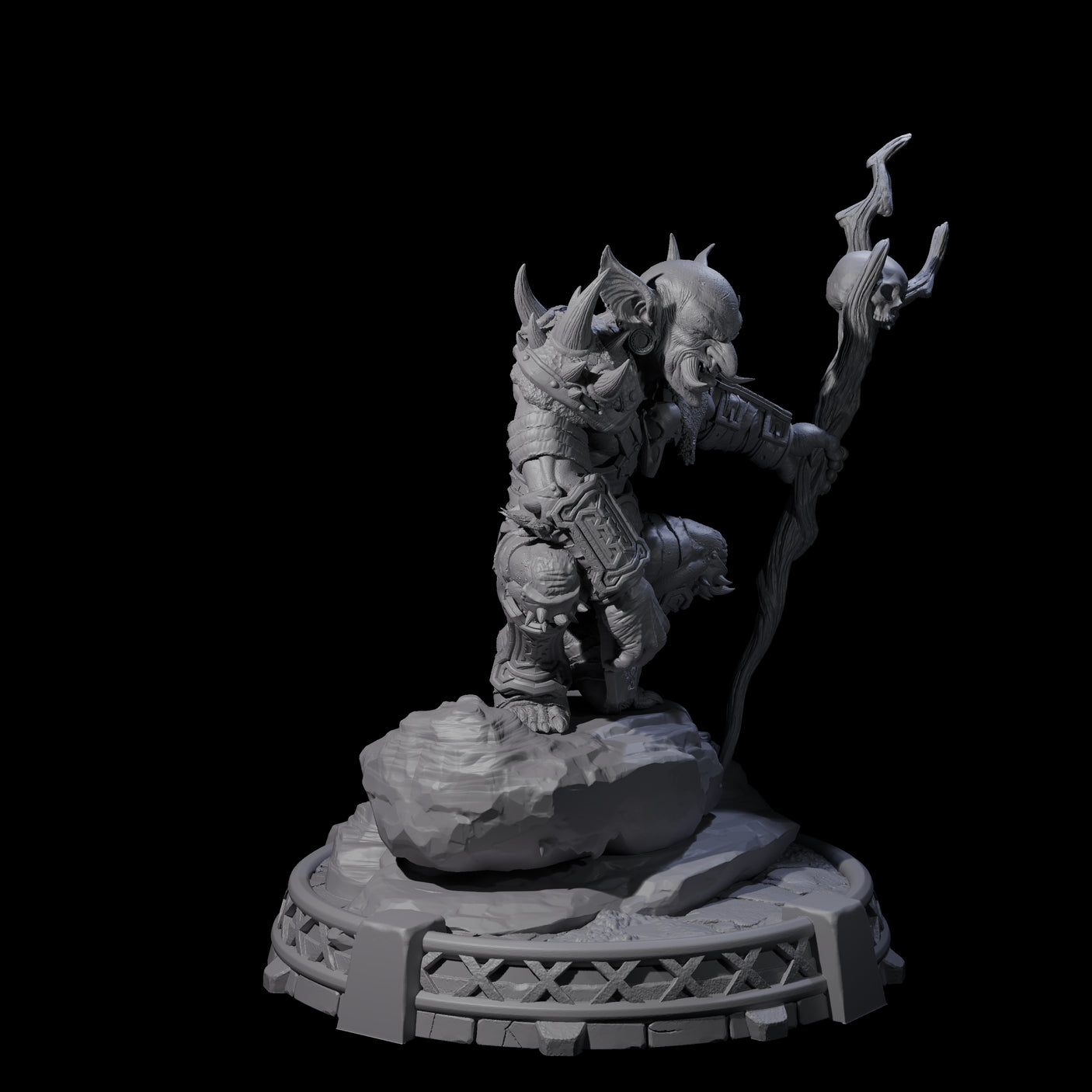Bonebranch Goblin D Miniature for Dungeons and Dragons, Pathfinder or other TTRPGs