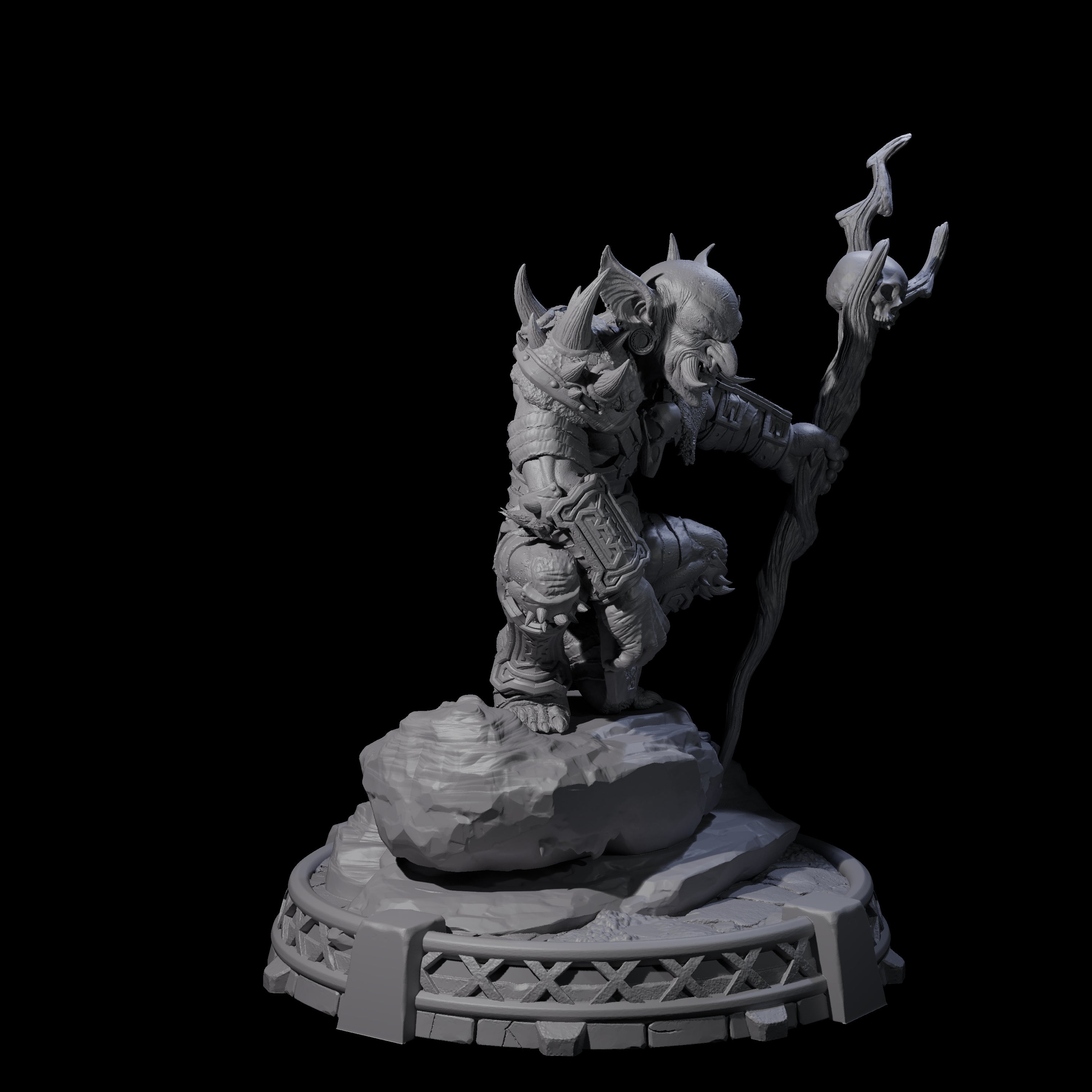 Bonebranch Goblin D Miniature for Dungeons and Dragons, Pathfinder or other TTRPGs