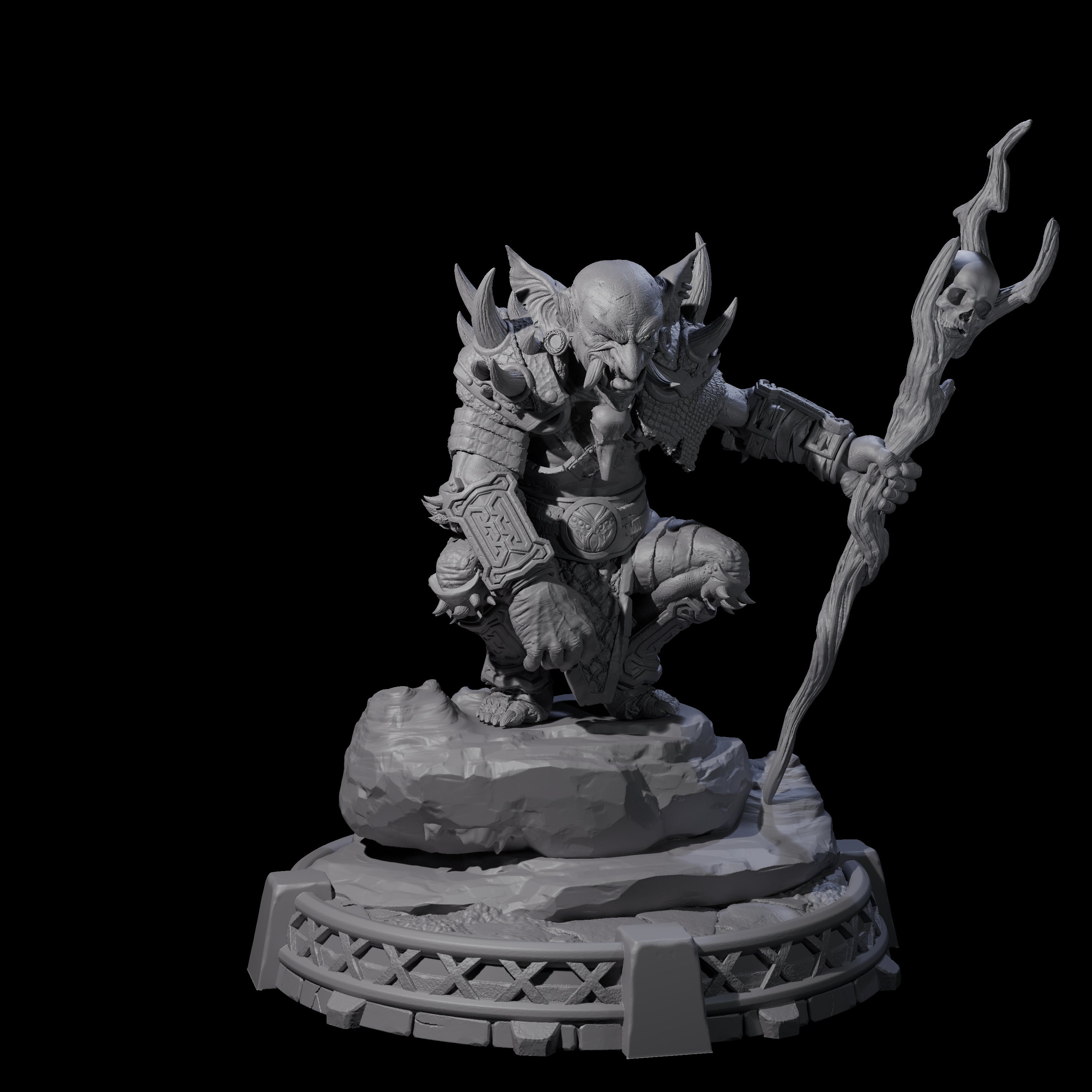 Bonebranch Goblin D Miniature for Dungeons and Dragons, Pathfinder or other TTRPGs