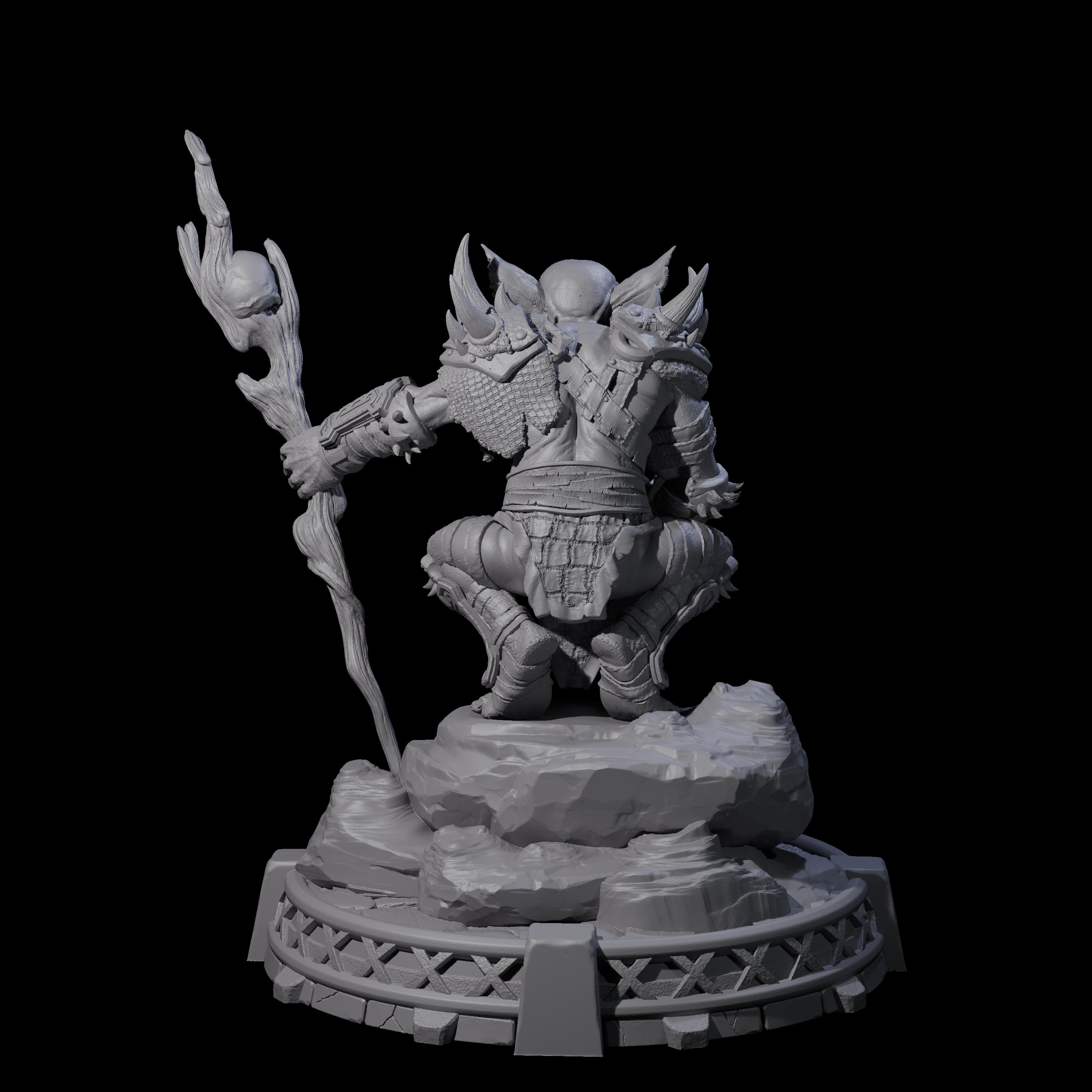 Bonebranch Goblin D Miniature for Dungeons and Dragons, Pathfinder or other TTRPGs