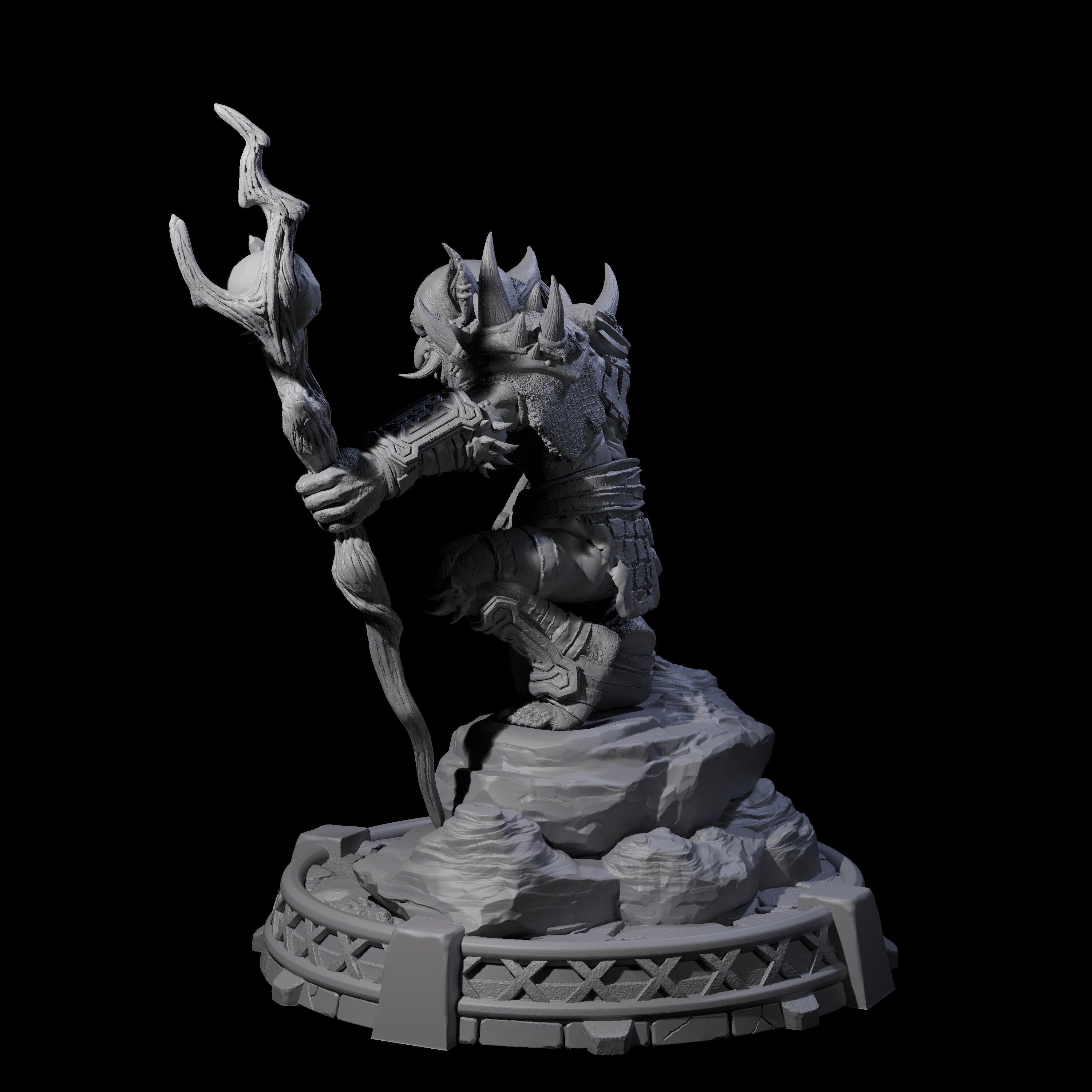 Bonebranch Goblin D Miniature for Dungeons and Dragons, Pathfinder or other TTRPGs
