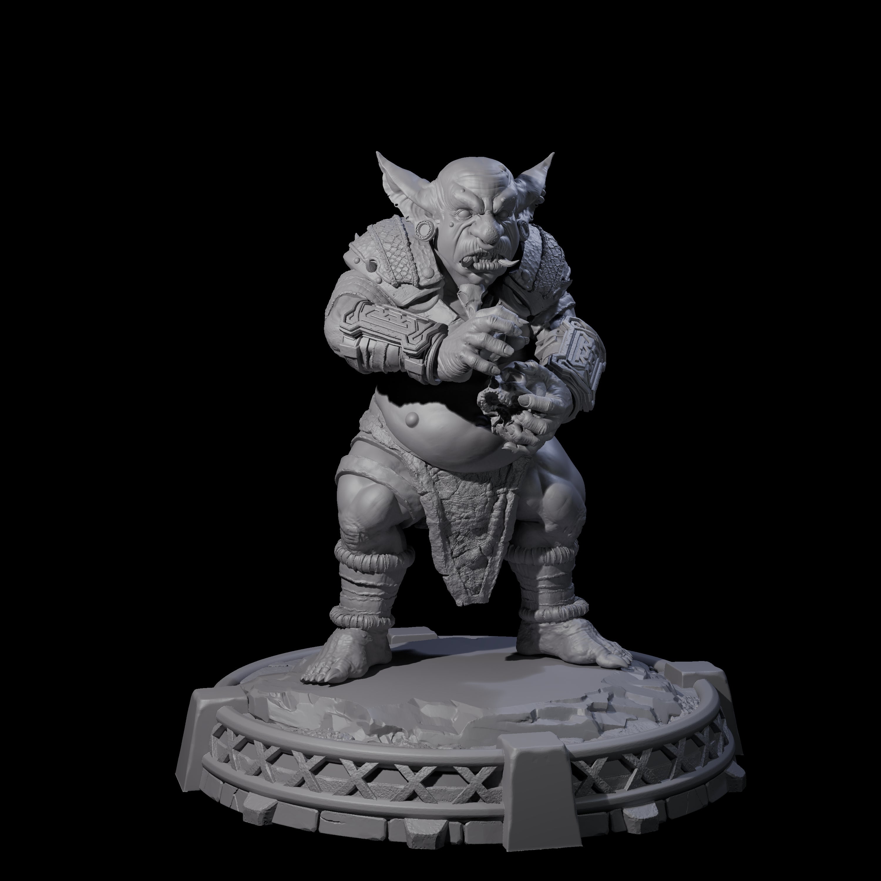 Bonebranch Goblin E Miniature for Dungeons and Dragons, Pathfinder or other TTRPGs