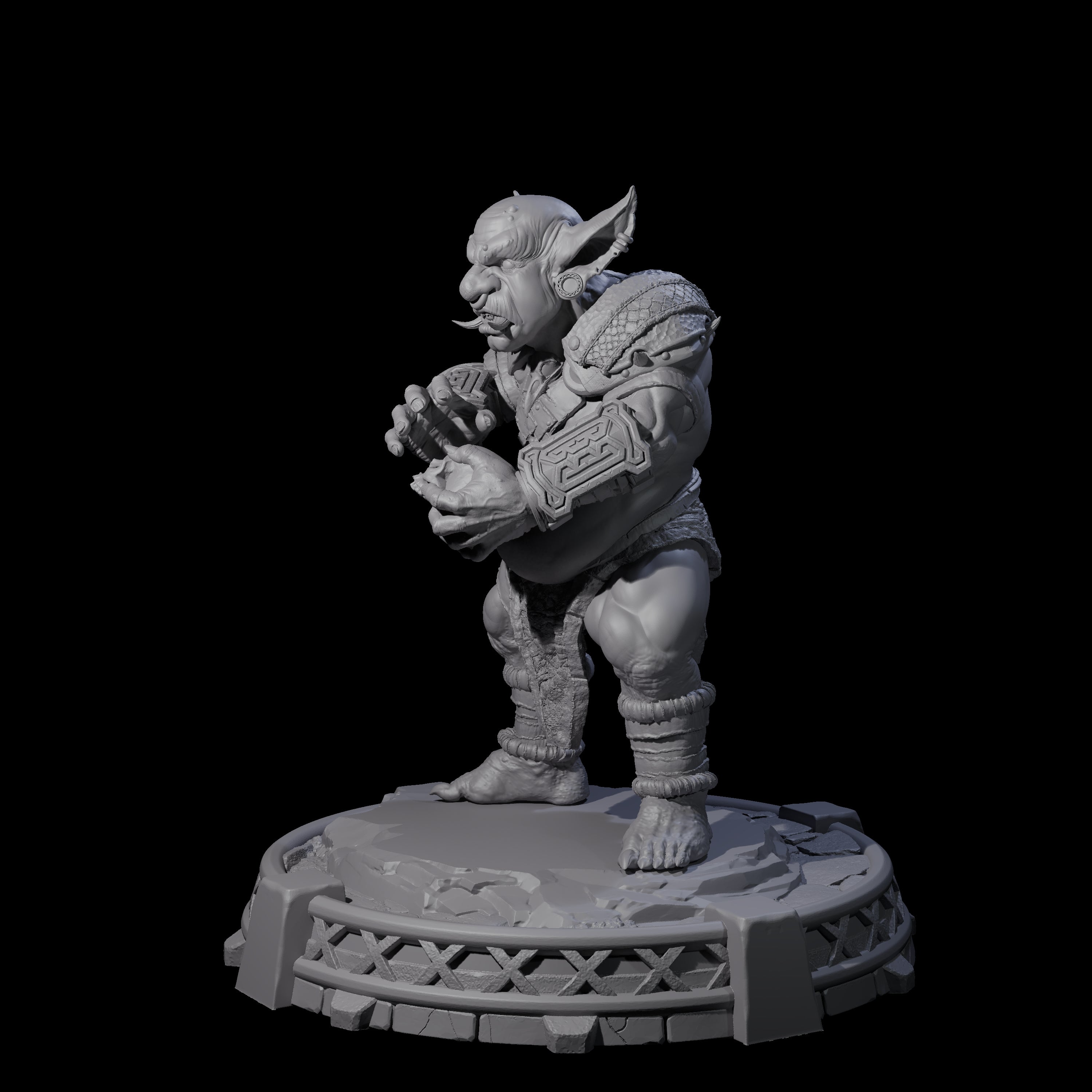 Bonebranch Goblin E Miniature for Dungeons and Dragons, Pathfinder or other TTRPGs
