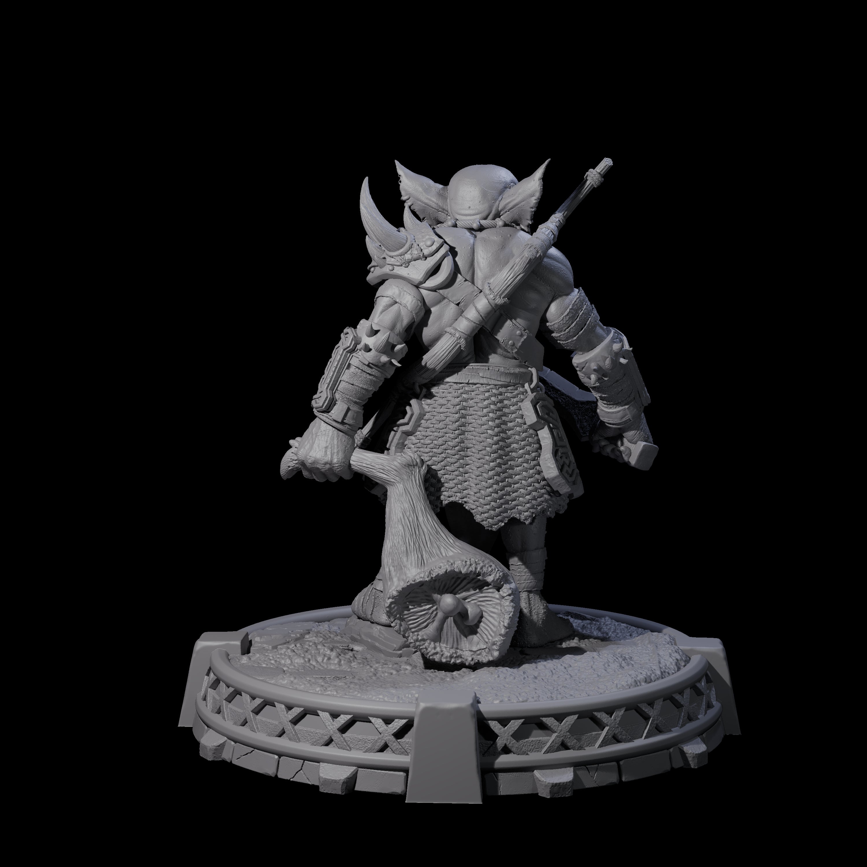 Bonebranch Goblin F Miniature for Dungeons and Dragons, Pathfinder or other TTRPGs