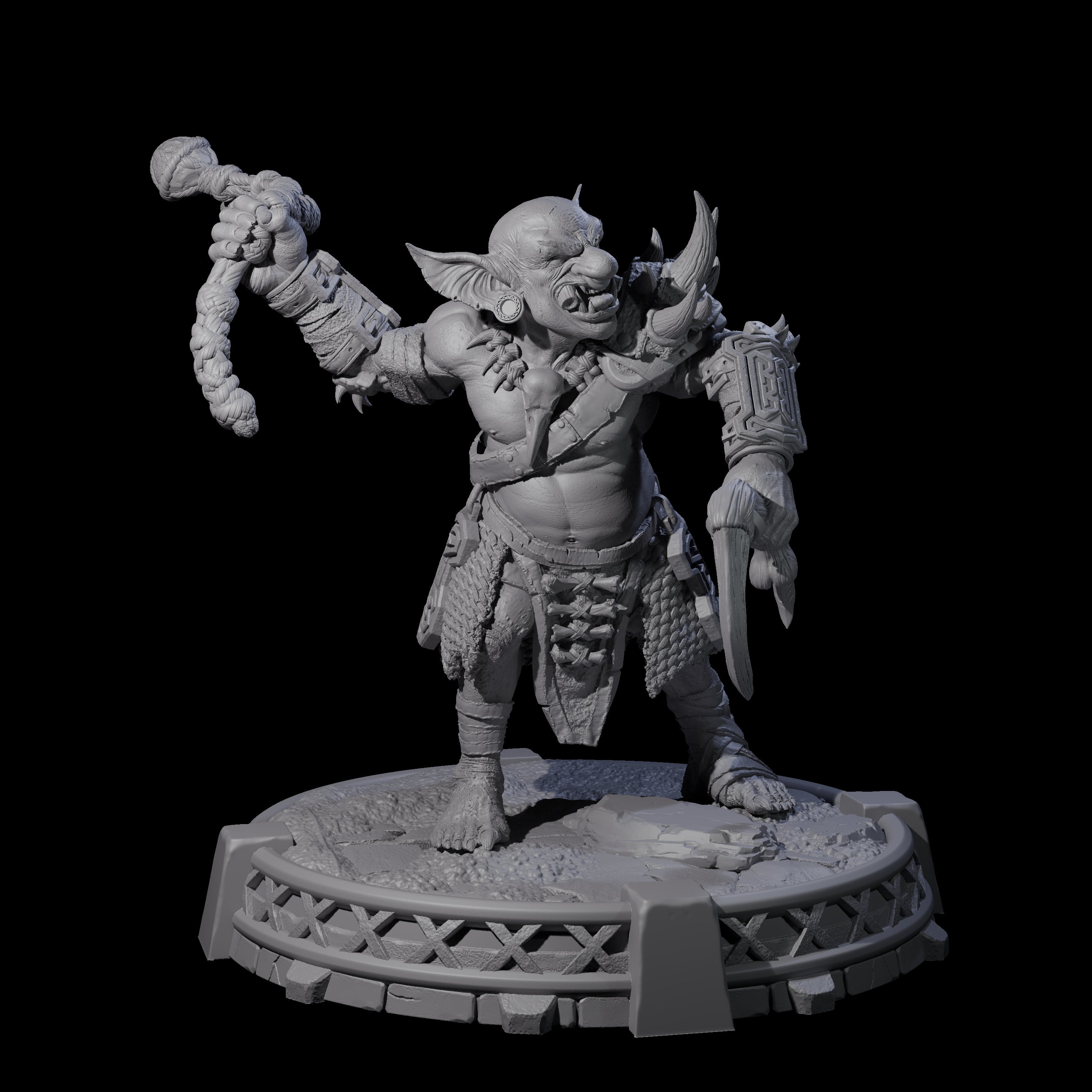 Bonebranch Goblin G Miniature for Dungeons and Dragons, Pathfinder or other TTRPGs