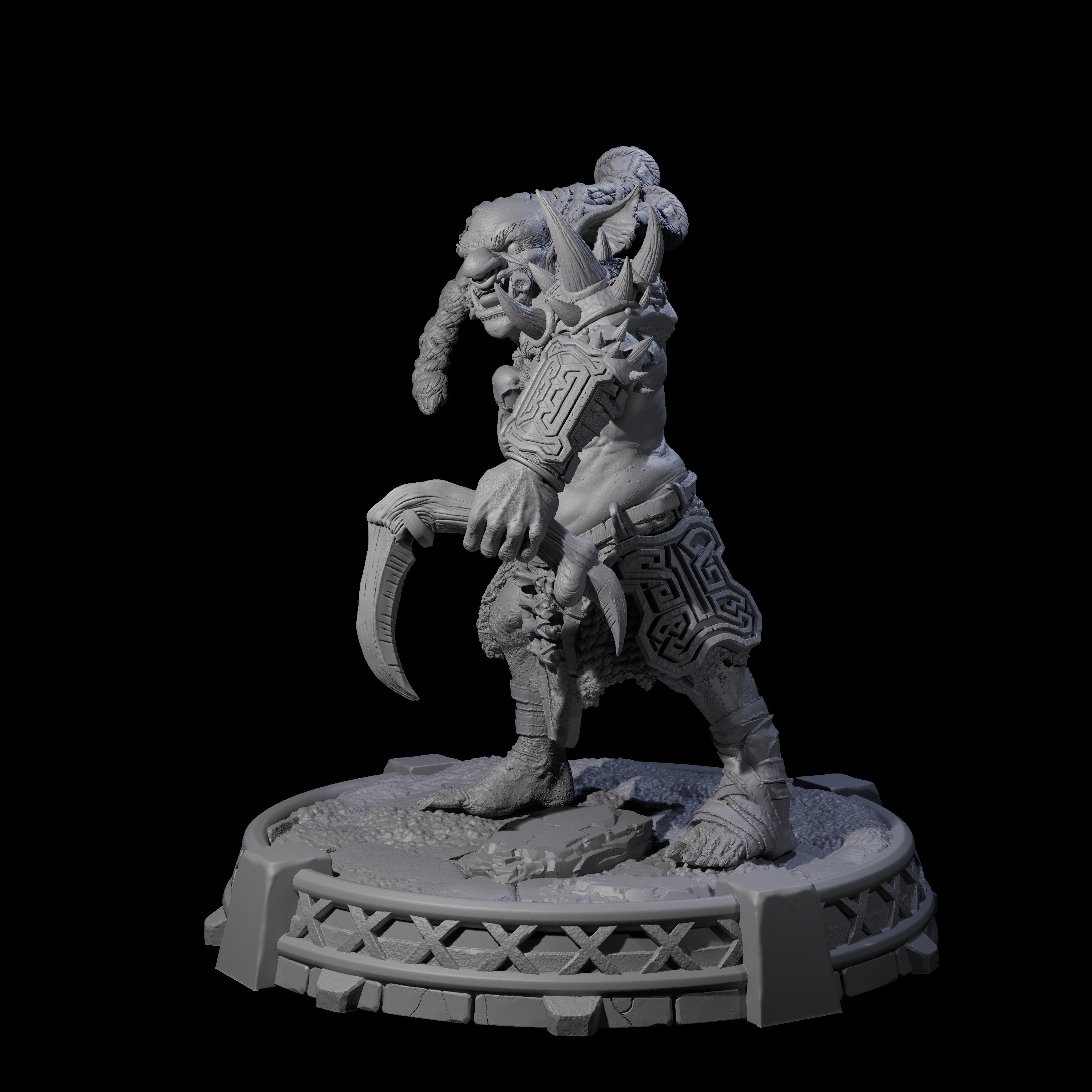 Bonebranch Goblin G Miniature for Dungeons and Dragons, Pathfinder or other TTRPGs