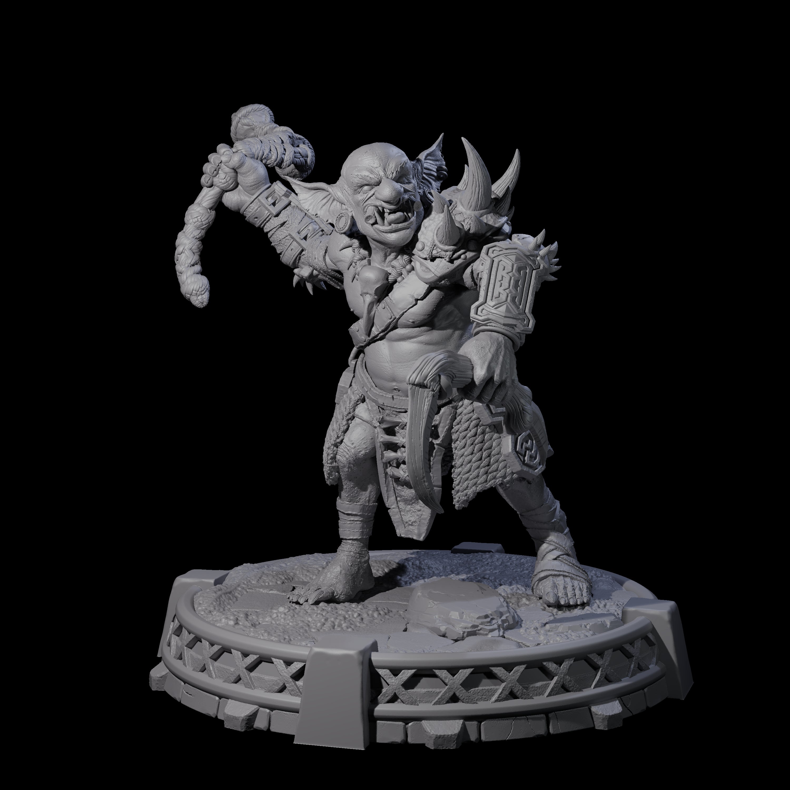Bonebranch Goblin G Miniature for Dungeons and Dragons, Pathfinder or other TTRPGs