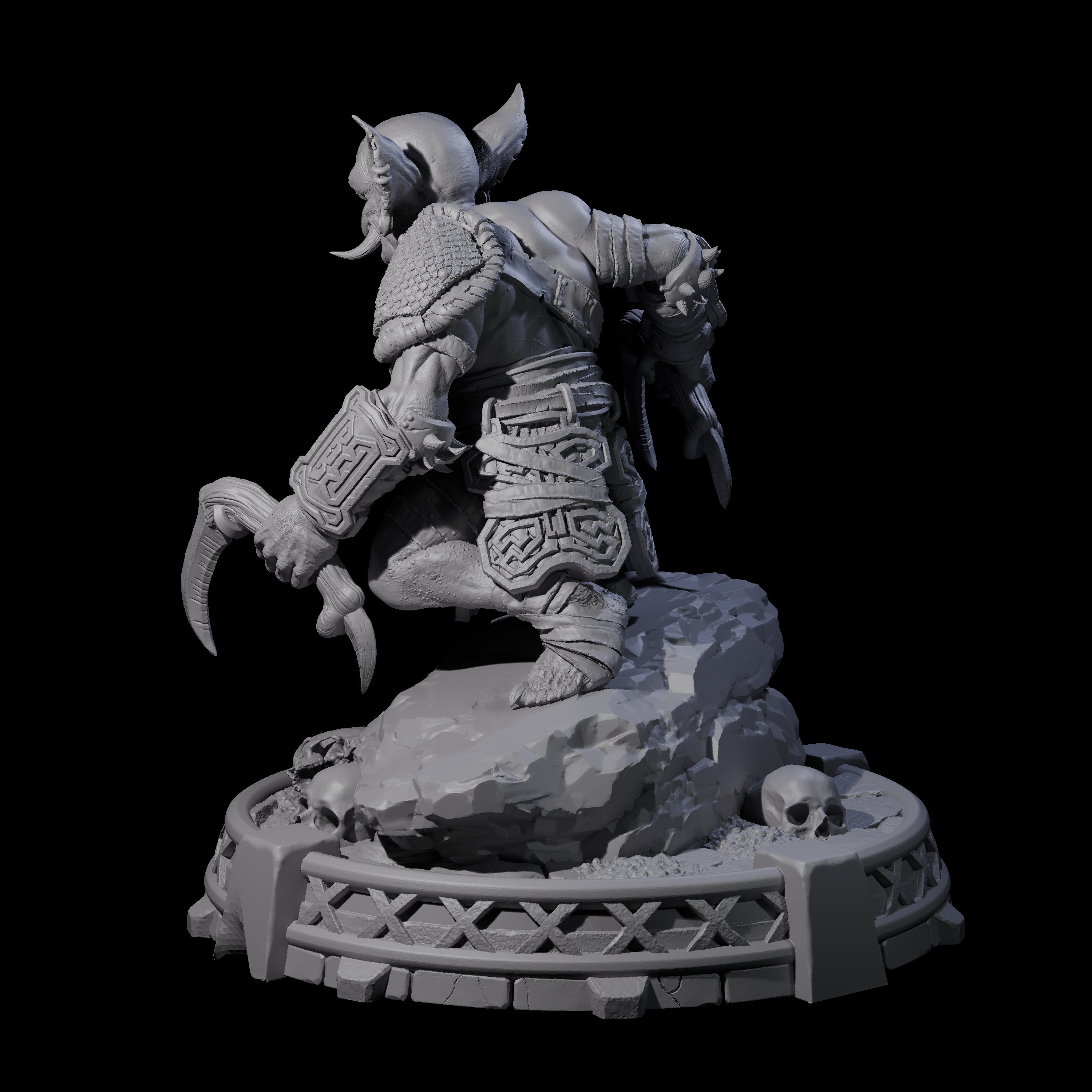 Bonebranch Goblin H Miniature for Dungeons and Dragons, Pathfinder or other TTRPGs