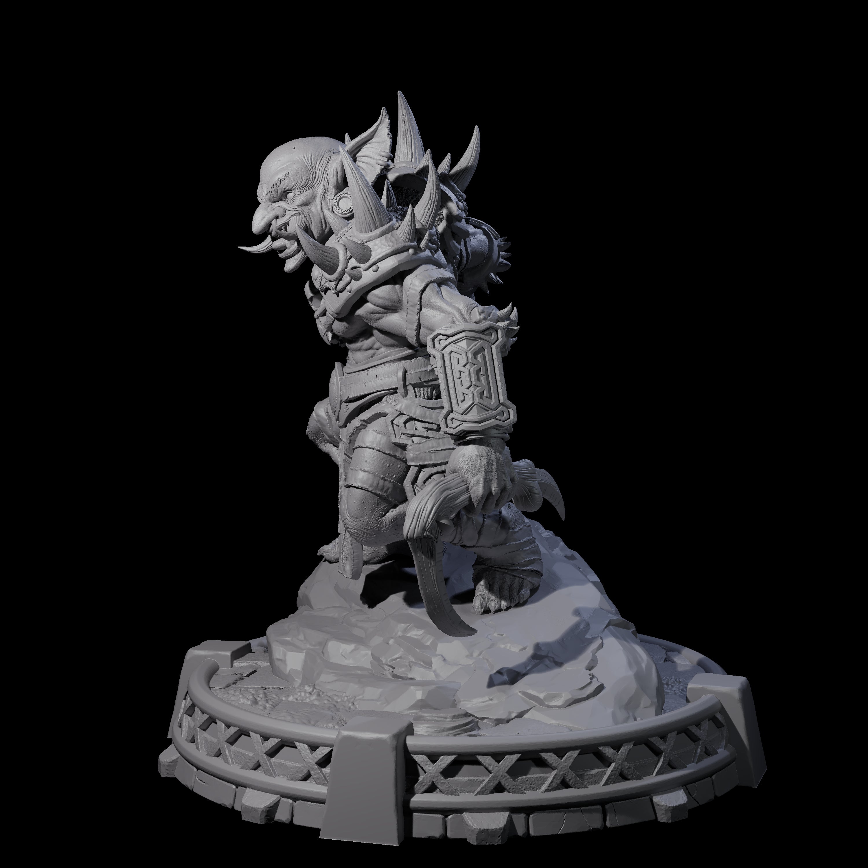Bonebranch Goblin I Miniature for Dungeons and Dragons, Pathfinder or other TTRPGs