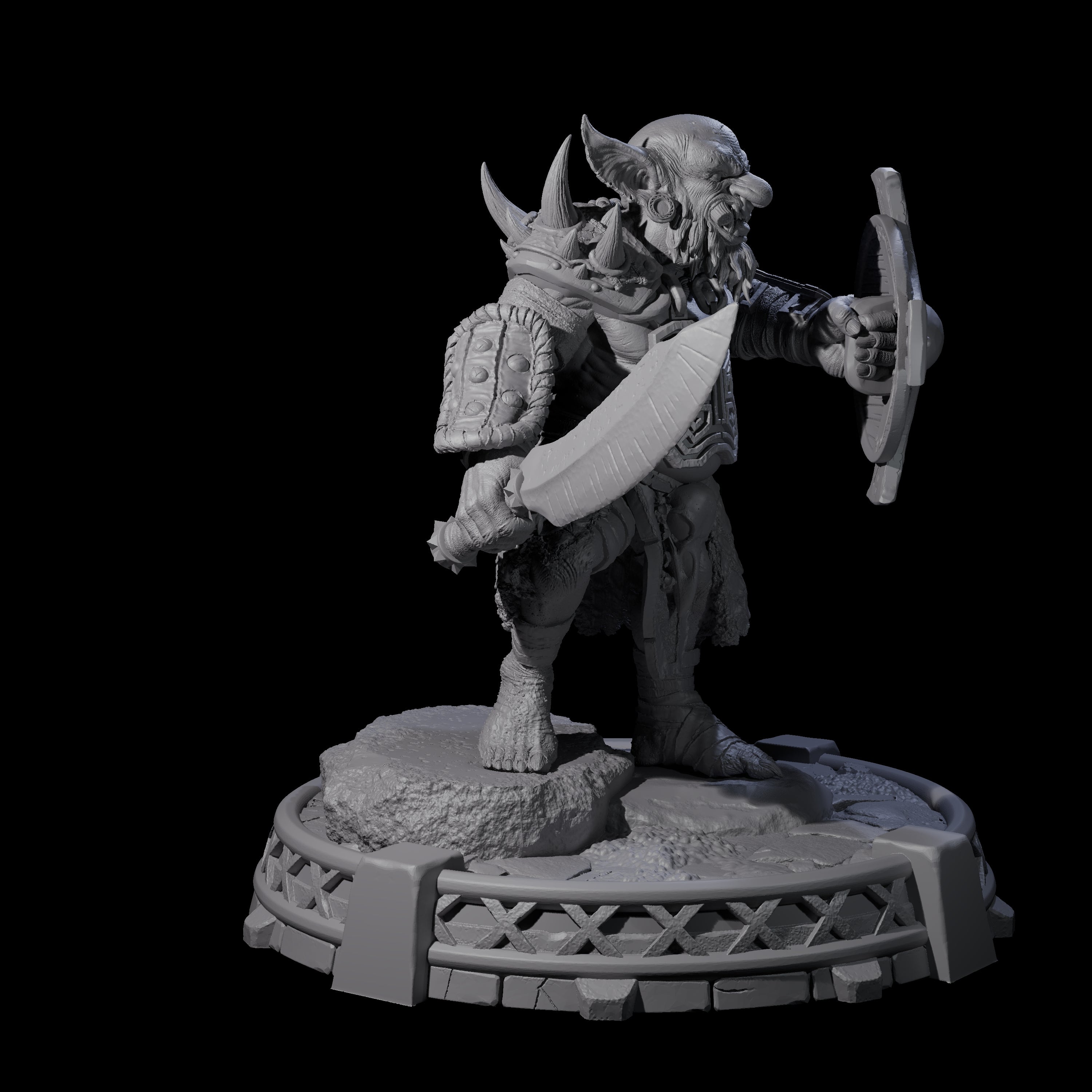 Bonebranch Goblin J Miniature for Dungeons and Dragons, Pathfinder or other TTRPGs
