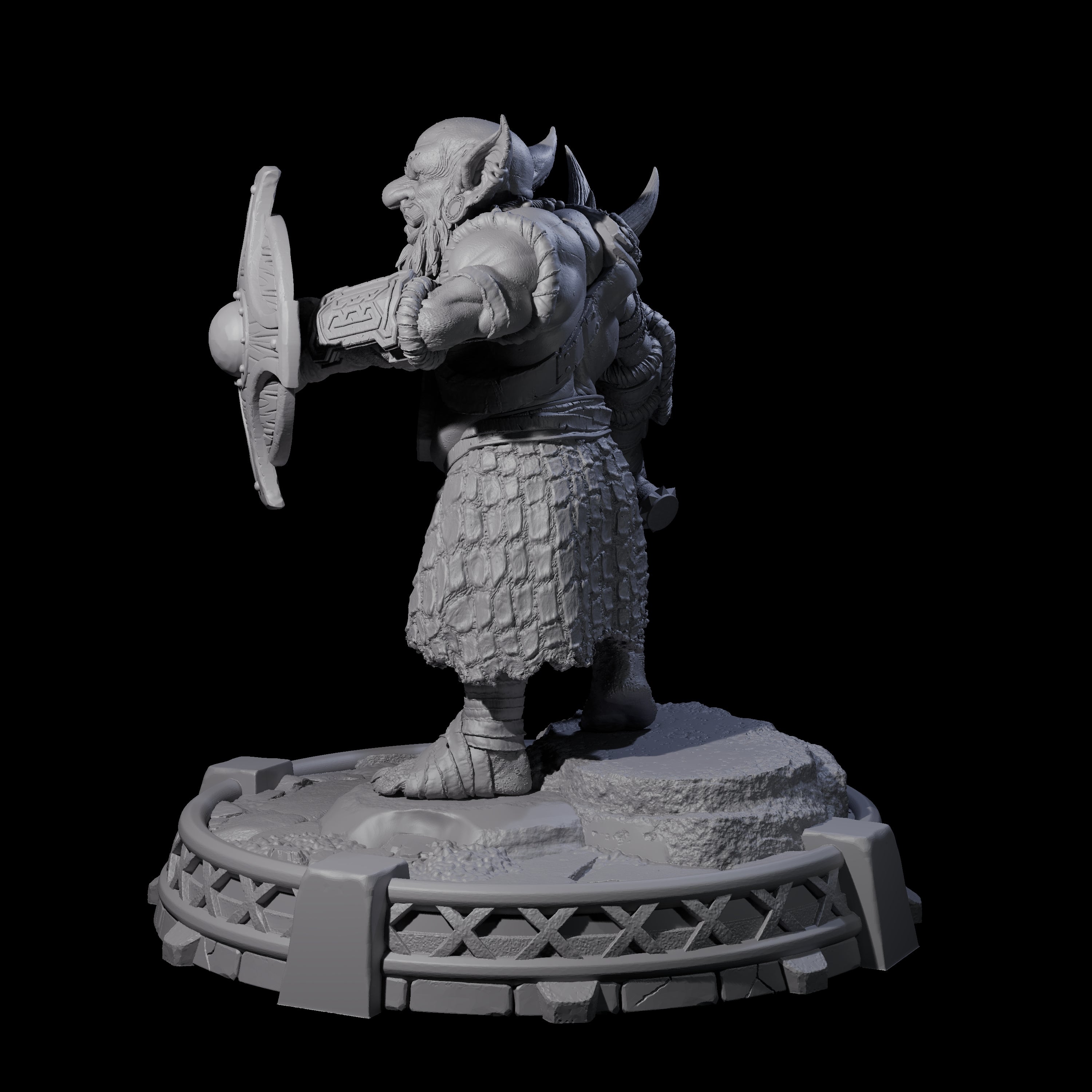 Bonebranch Goblin J Miniature for Dungeons and Dragons, Pathfinder or other TTRPGs