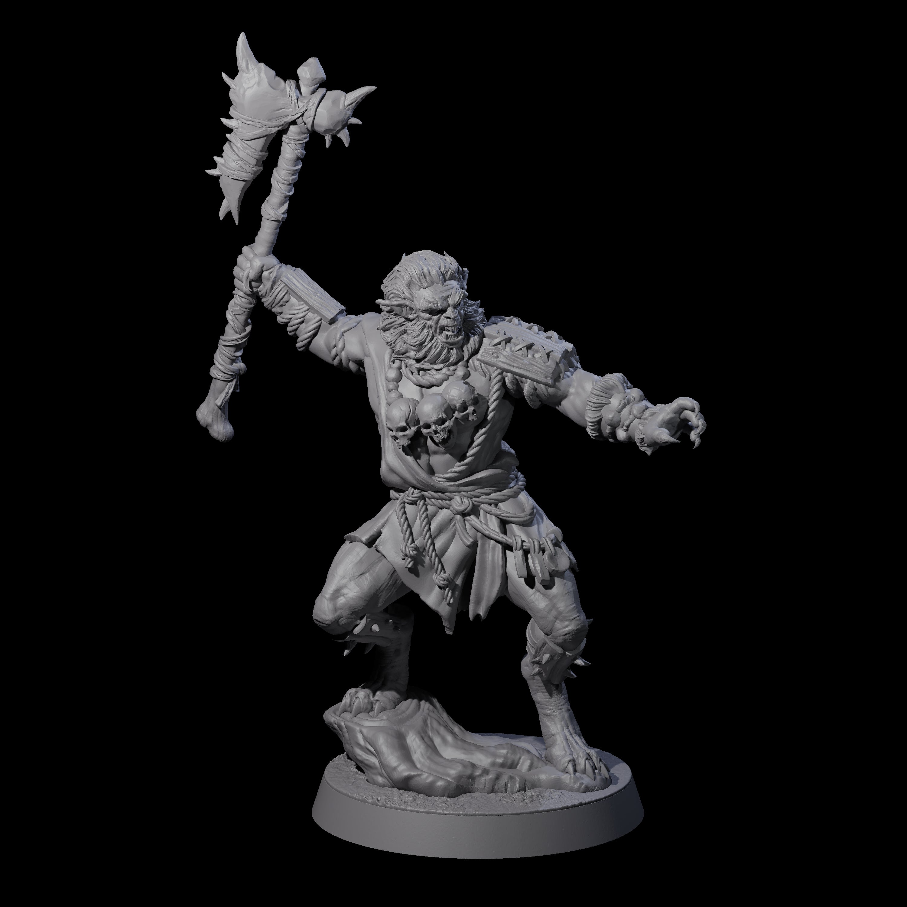 Boneshaker Bugbear Miniature for Dungeons and Dragons, Pathfinder or other TTRPGs