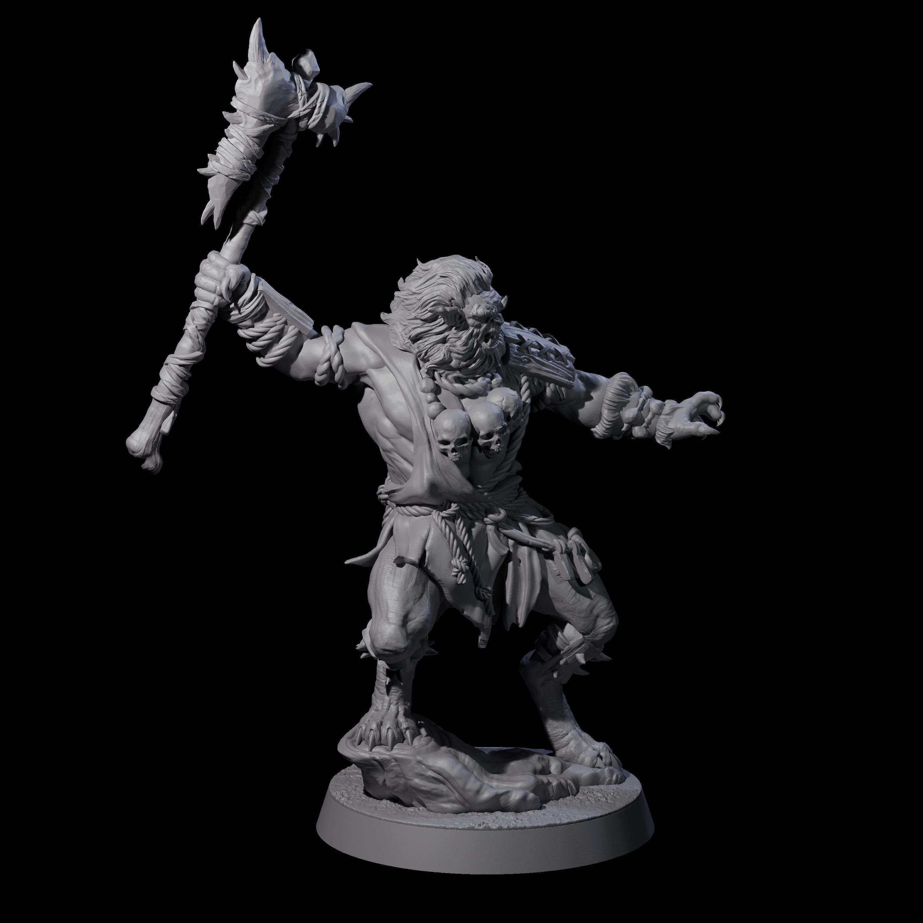 Boneshaker Bugbear Miniature for Dungeons and Dragons, Pathfinder or other TTRPGs