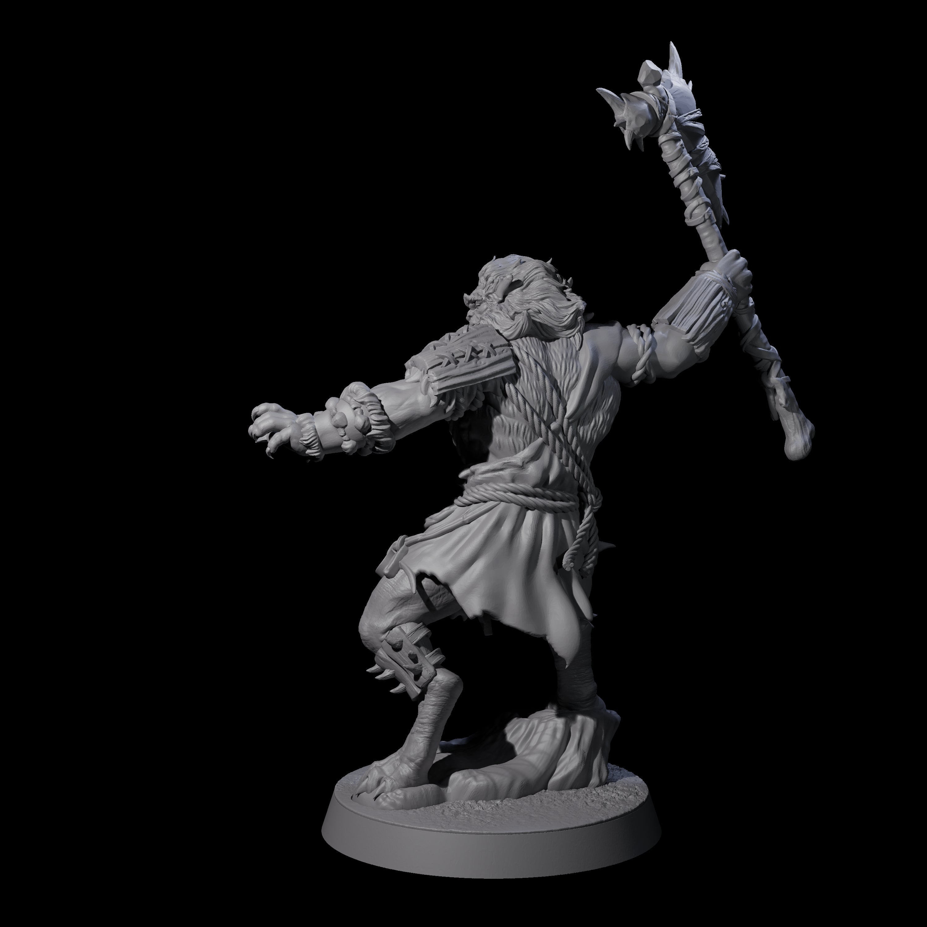 Boneshaker Bugbear Miniature for Dungeons and Dragons, Pathfinder or other TTRPGs