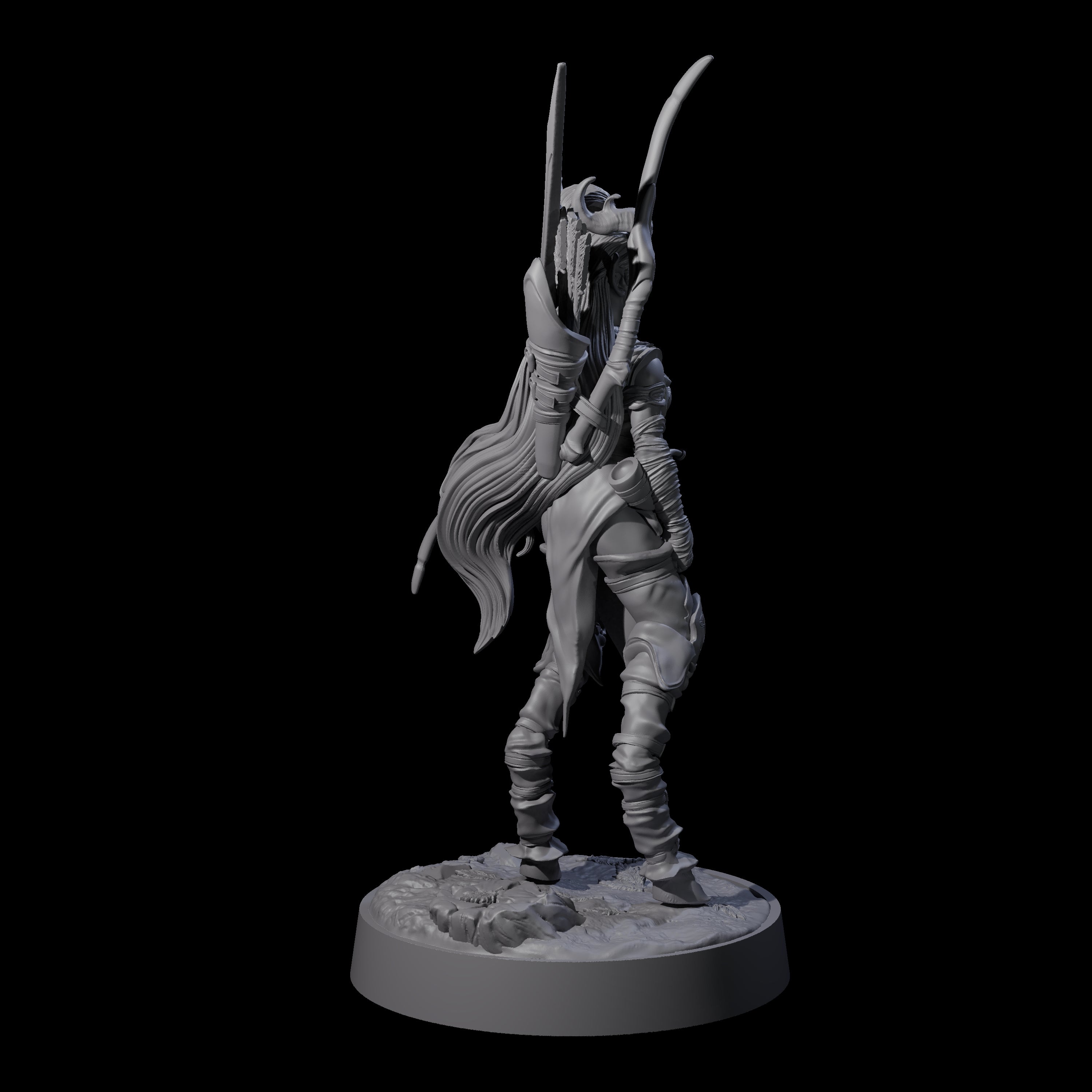 Briallyn - Glavied Satyr Hunter Miniature for Dungeons and Dragons, Pathfinder or other TTRPGs