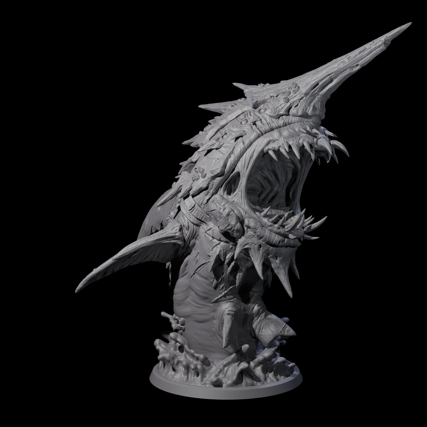 Brutal Morkoth Miniature for Dungeons and Dragons, Pathfinder or other TTRPGs