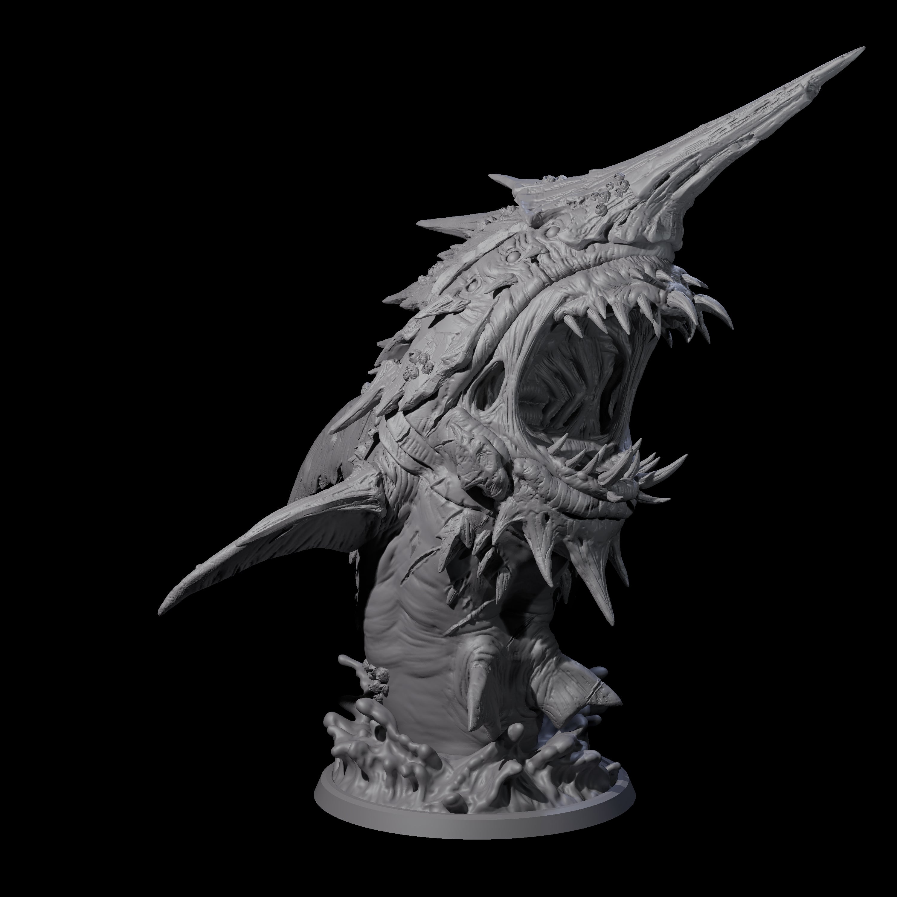 Brutal Morkoth Miniature for Dungeons and Dragons, Pathfinder or other TTRPGs