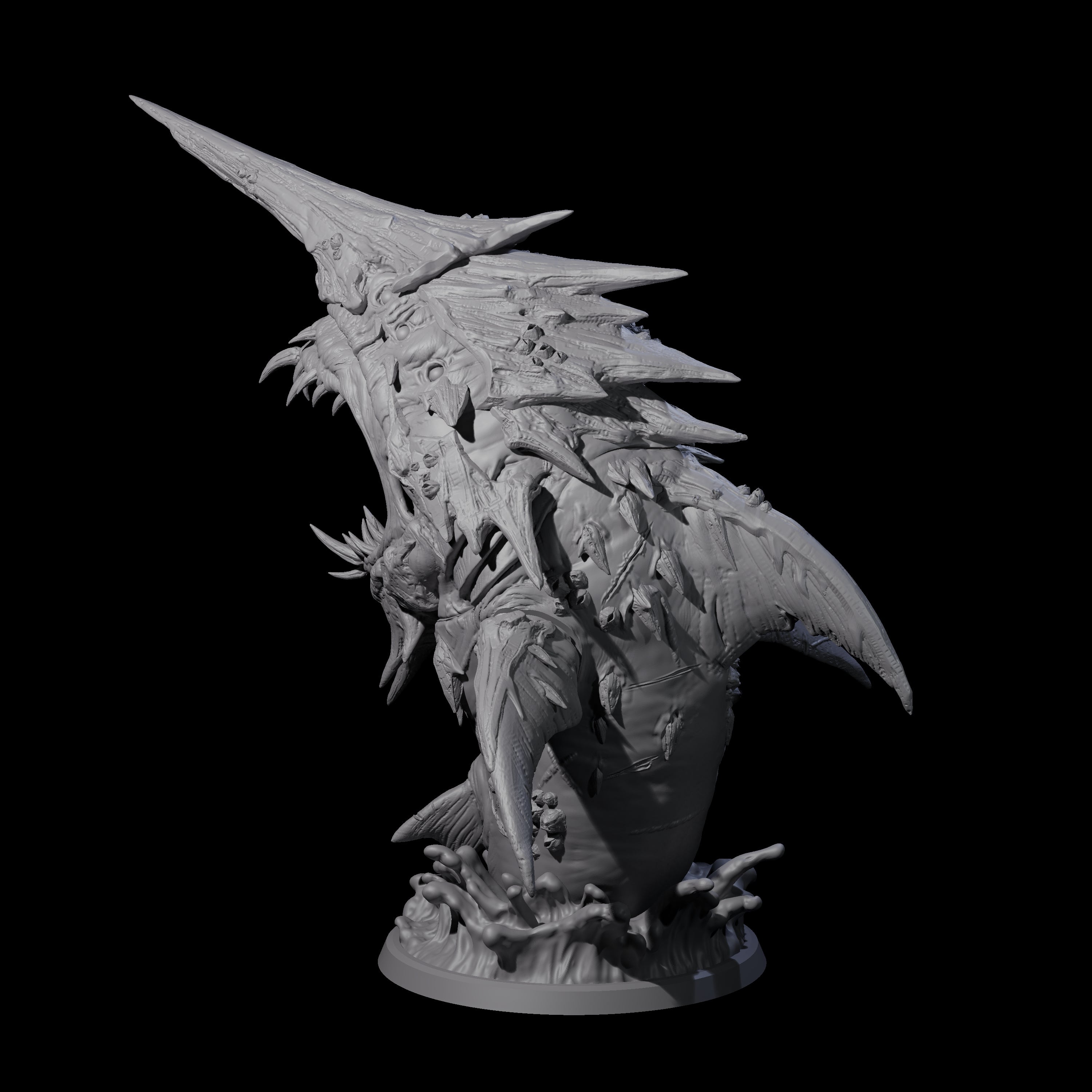 Brutal Morkoth Miniature for Dungeons and Dragons, Pathfinder or other TTRPGs