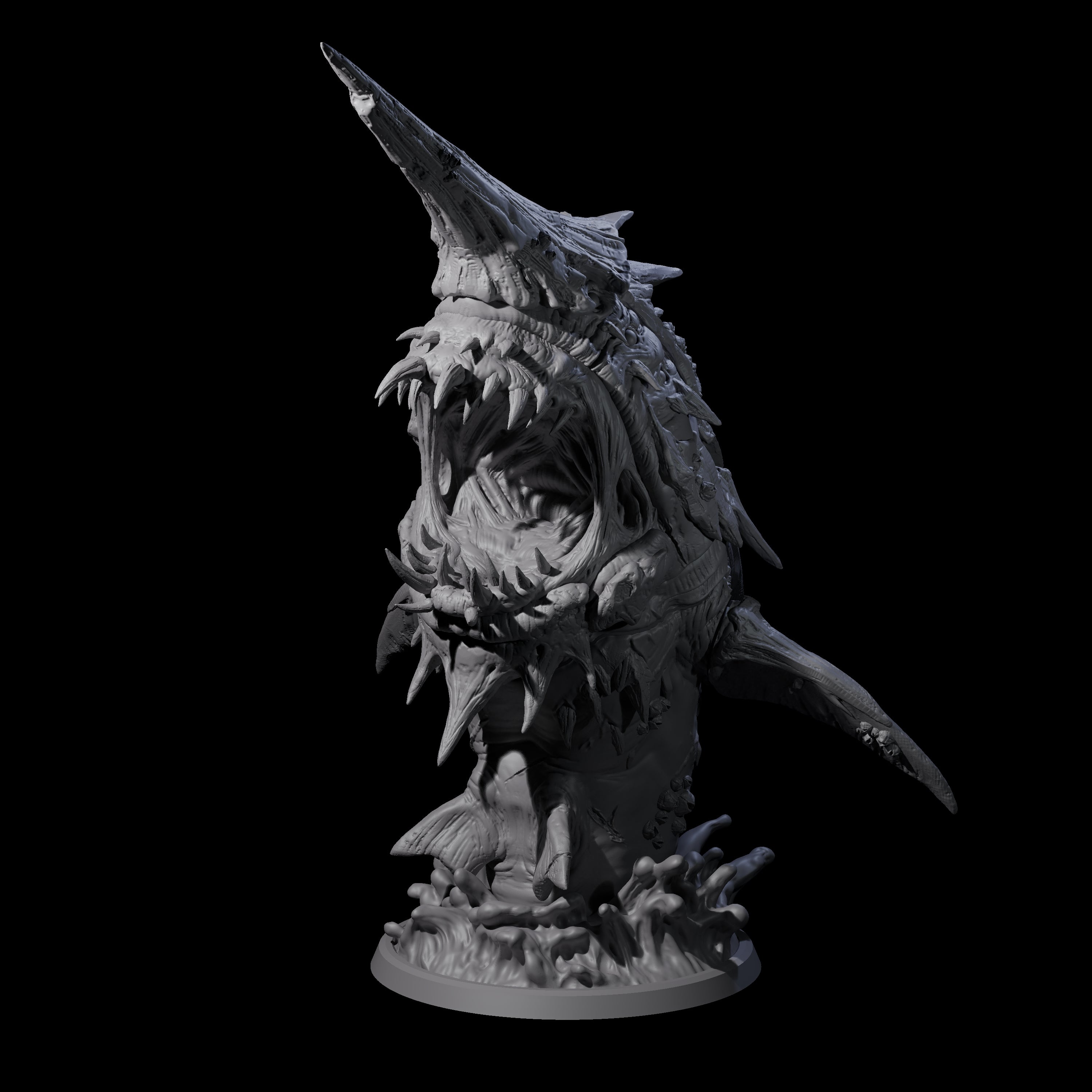 Brutal Morkoth Miniature for Dungeons and Dragons, Pathfinder or other TTRPGs