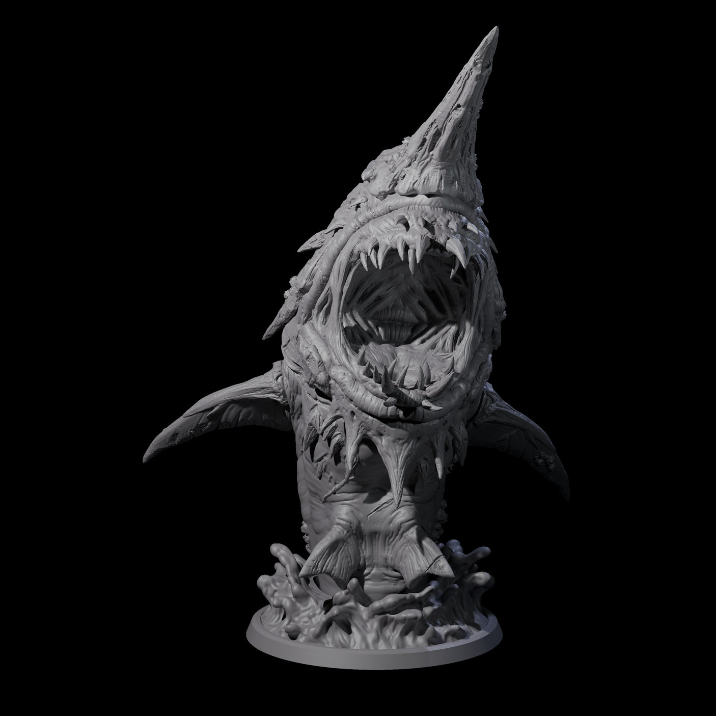 Brutal Morkoth Miniature for Dungeons and Dragons, Pathfinder or other TTRPGs