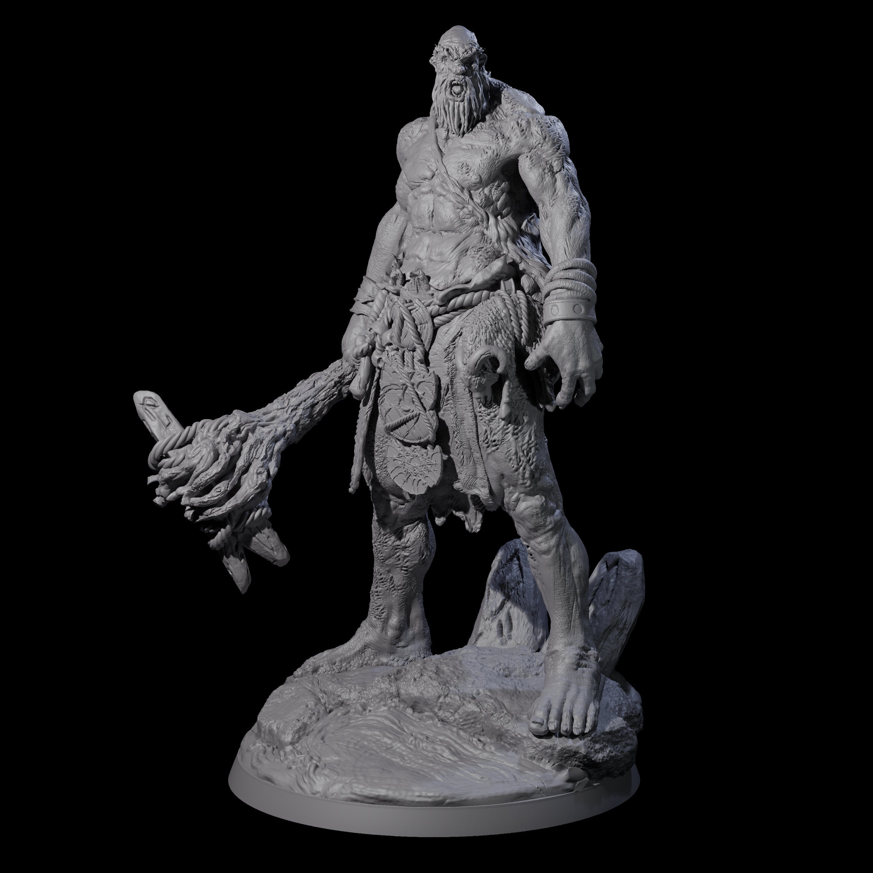 Brutish Hill Giant Warrior