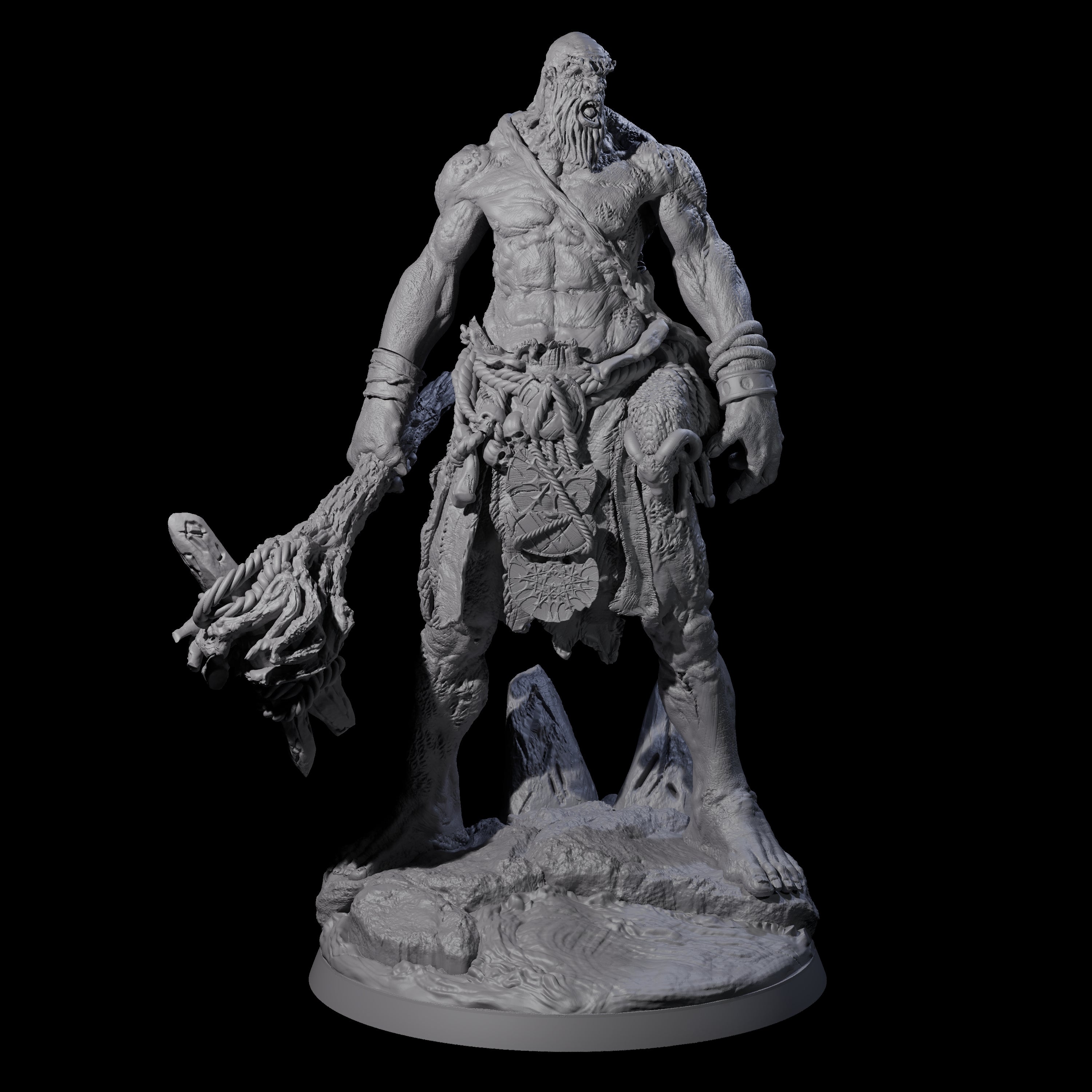 Brutish Hill Giant Warrior