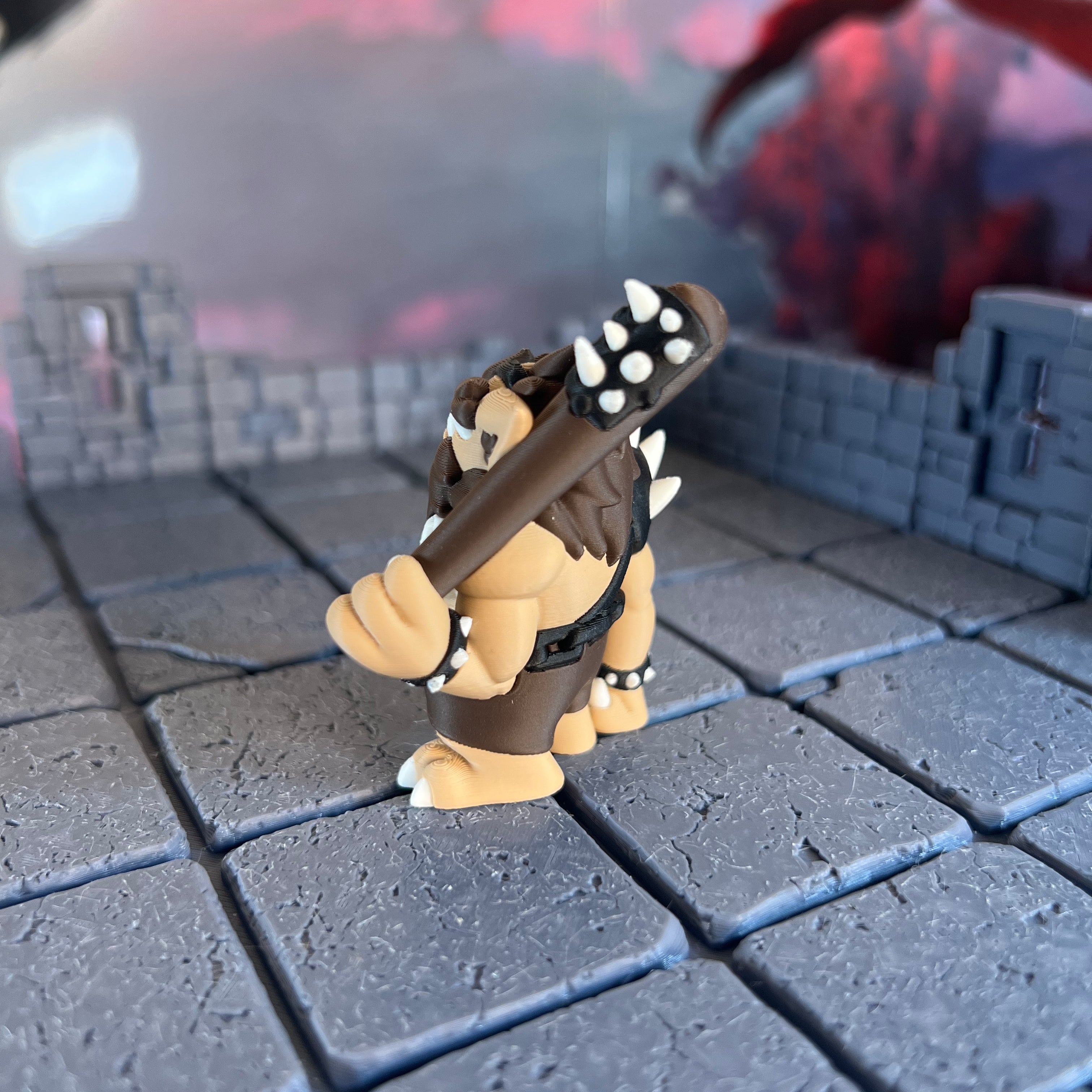 Bugbear Pair Multicolour Table Ready Miniatures Miniature for Dungeons and Dragons, Pathfinder or other TTRPGs