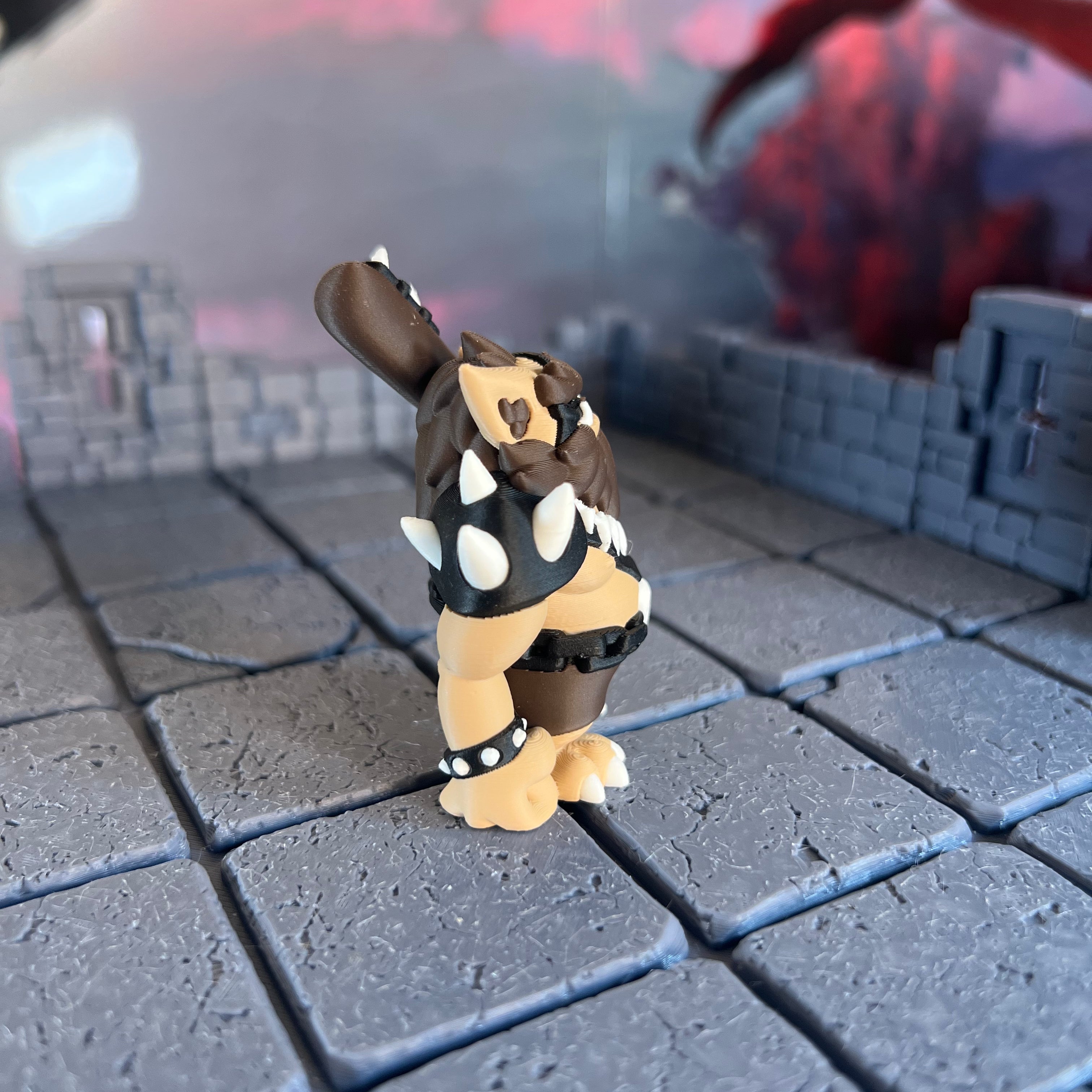 Bugbear Pair Multicolour Table Ready Miniatures Miniature for Dungeons and Dragons, Pathfinder or other TTRPGs