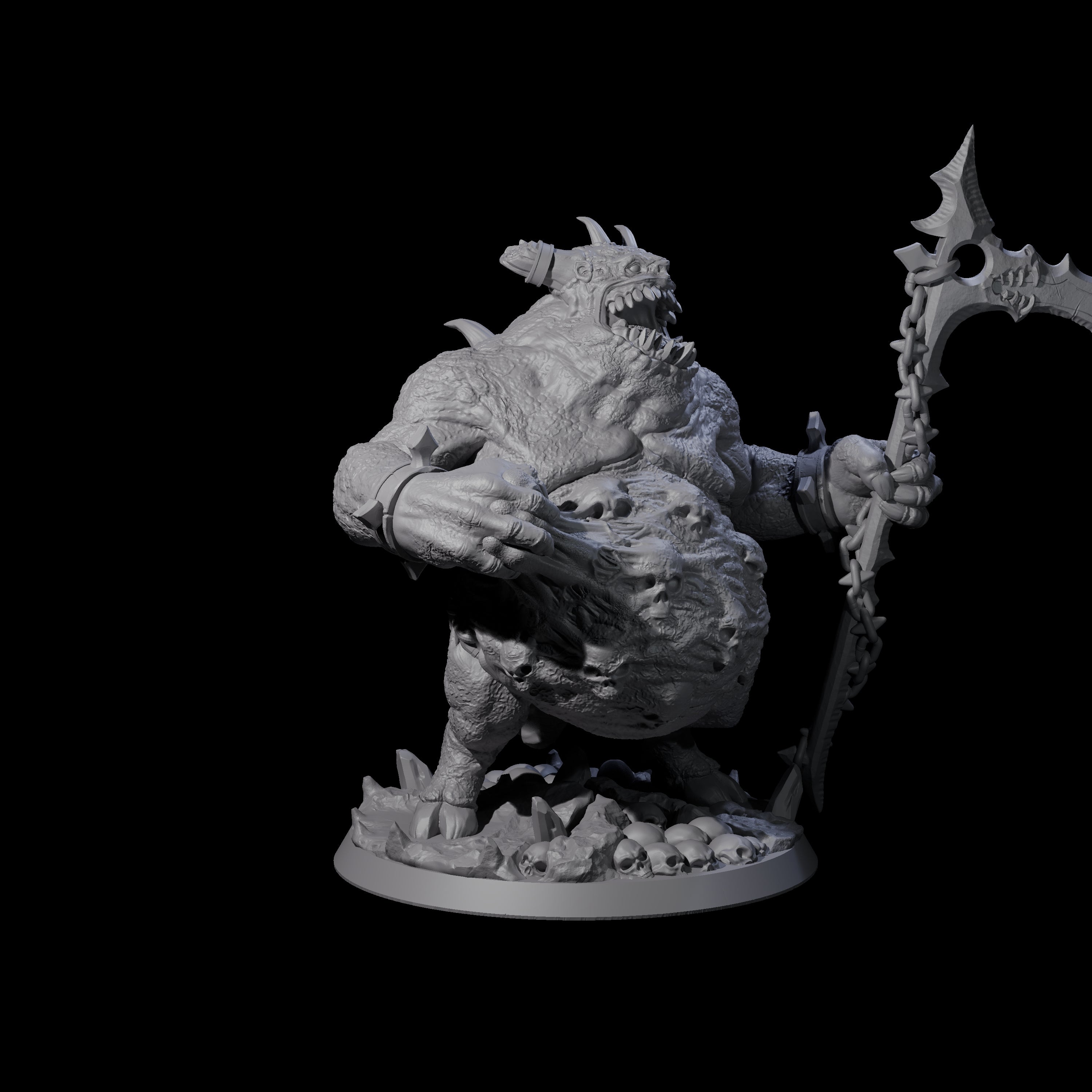 Bulbous Solamith B Miniature for Dungeons and Dragons, Pathfinder or other TTRPGs