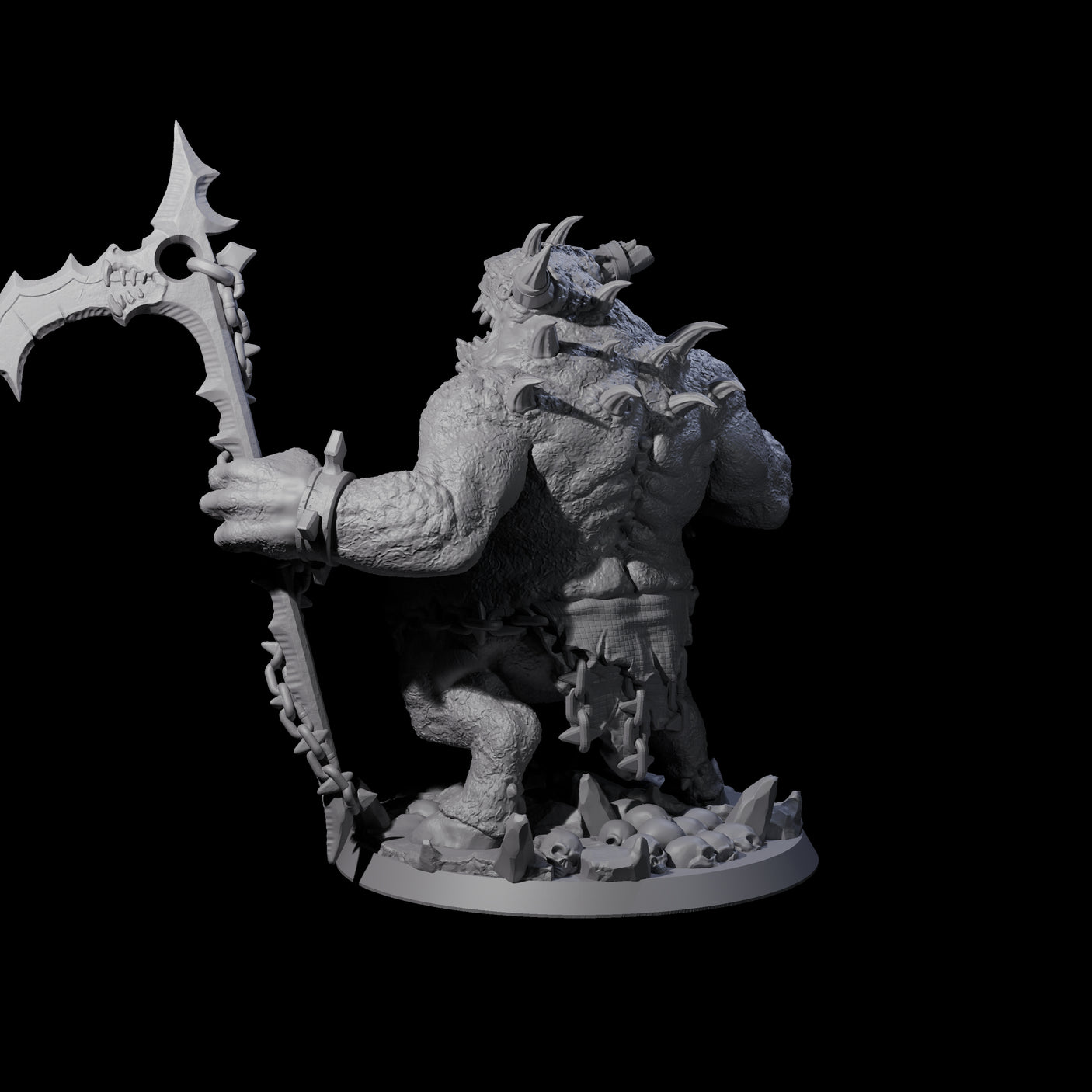 Bulbous Solamith B Miniature for Dungeons and Dragons, Pathfinder or other TTRPGs