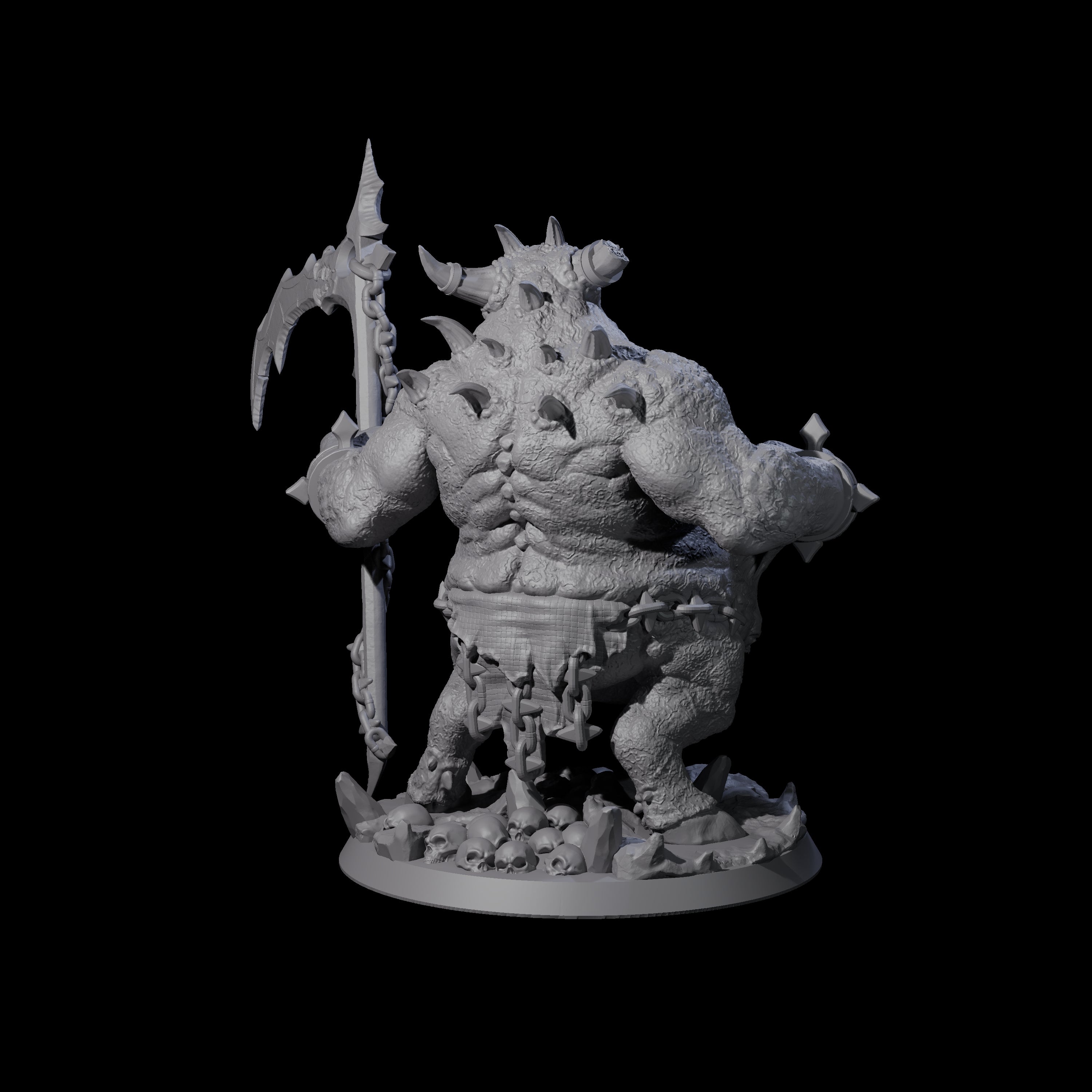 Bulbous Solamith B Miniature for Dungeons and Dragons, Pathfinder or other TTRPGs