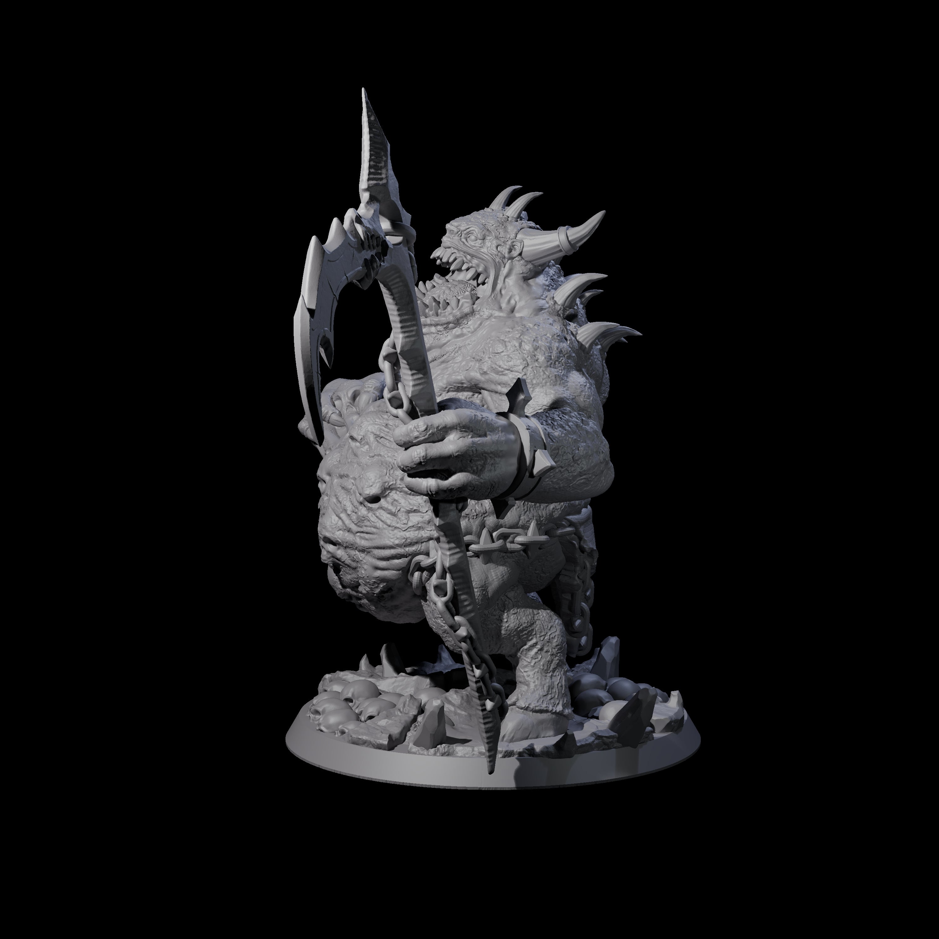 Bulbous Solamith B Miniature for Dungeons and Dragons, Pathfinder or other TTRPGs