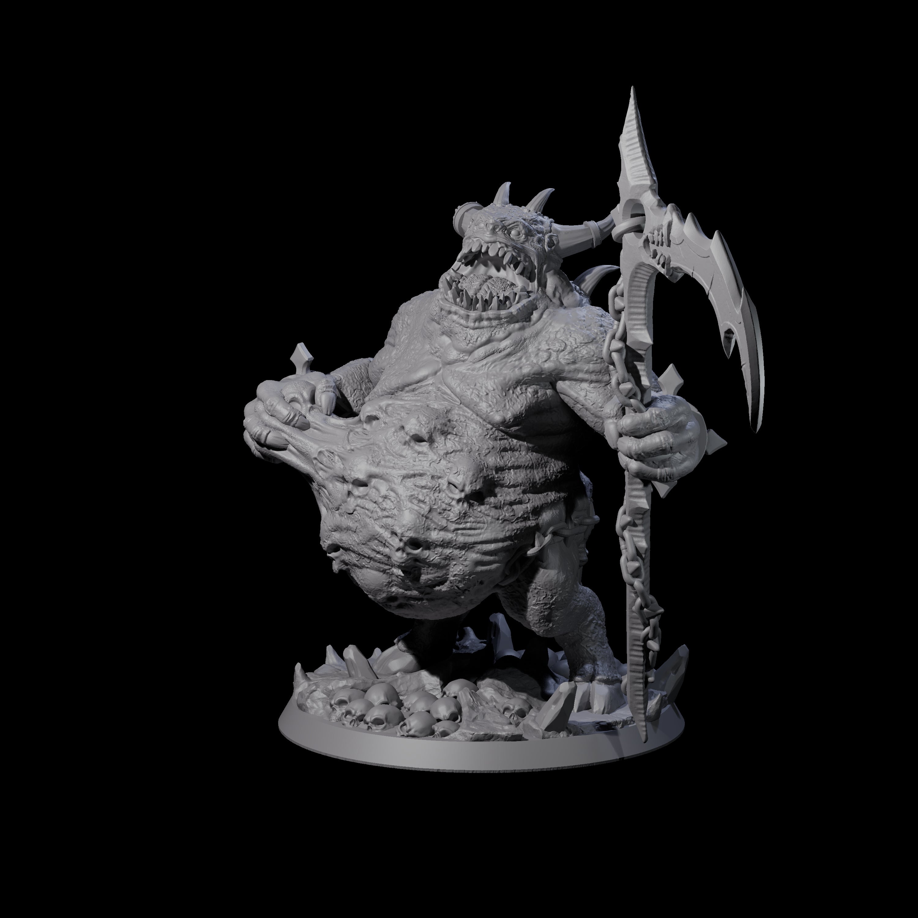 Bulbous Solamith B Miniature for Dungeons and Dragons, Pathfinder or other TTRPGs