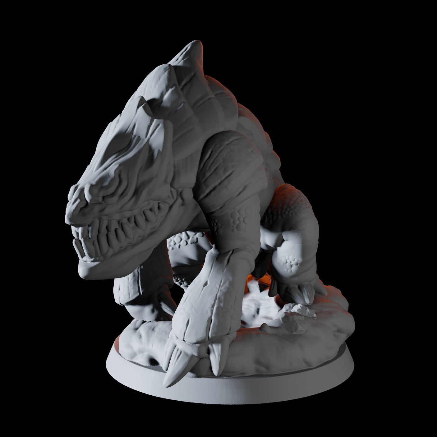 Bulette Miniature for Dungeons and Dragons, Pathfinder or other TTRPGs