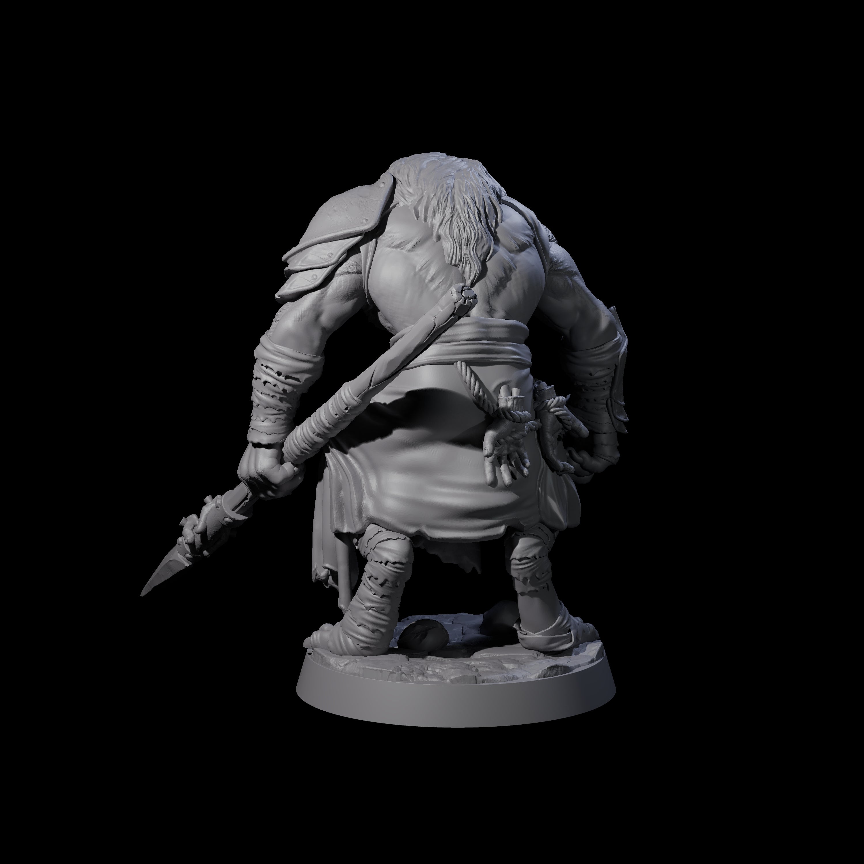 Cackling Gnoll A Miniature for Dungeons and Dragons, Pathfinder or other TTRPGs