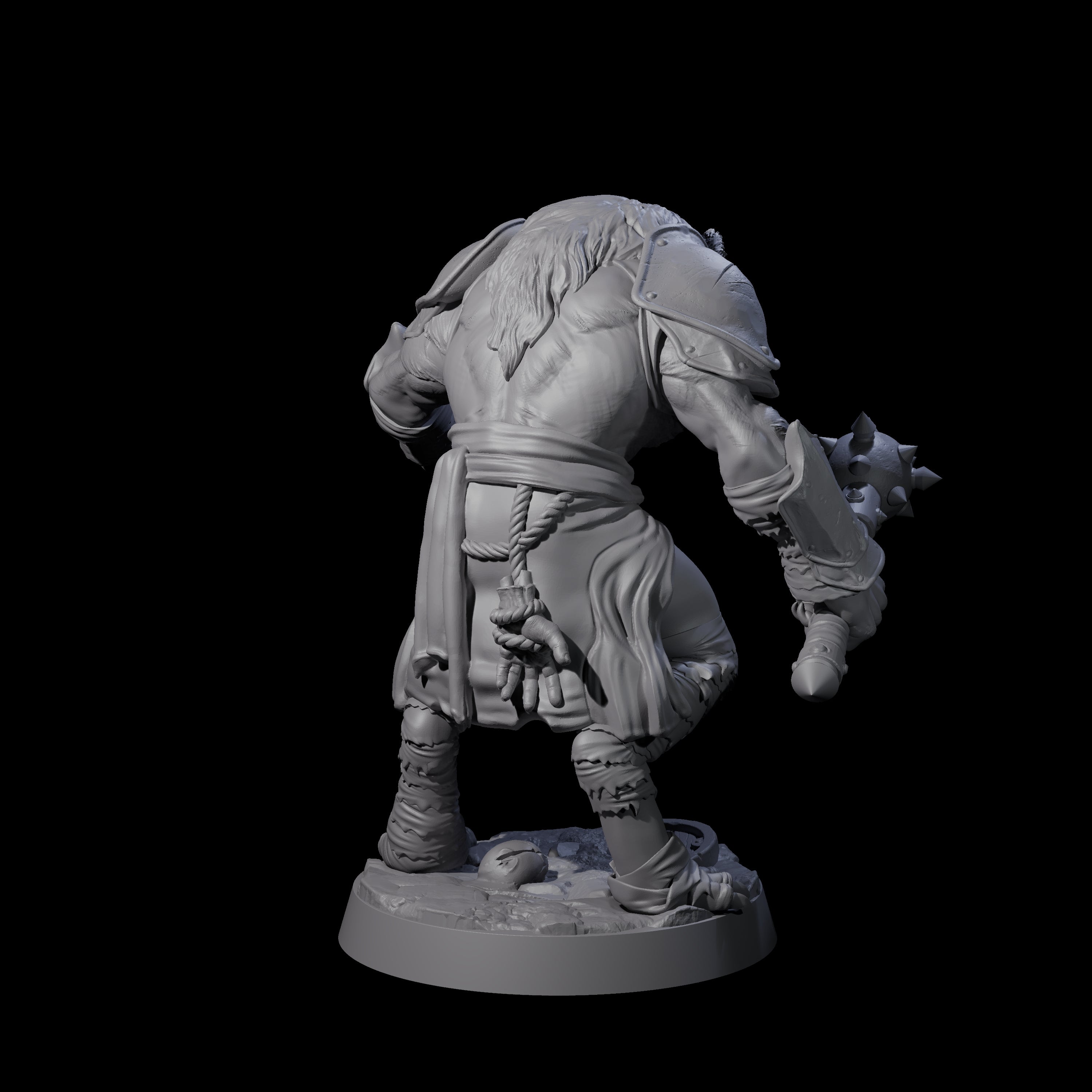Cackling Gnoll B Miniature for Dungeons and Dragons, Pathfinder or other TTRPGs