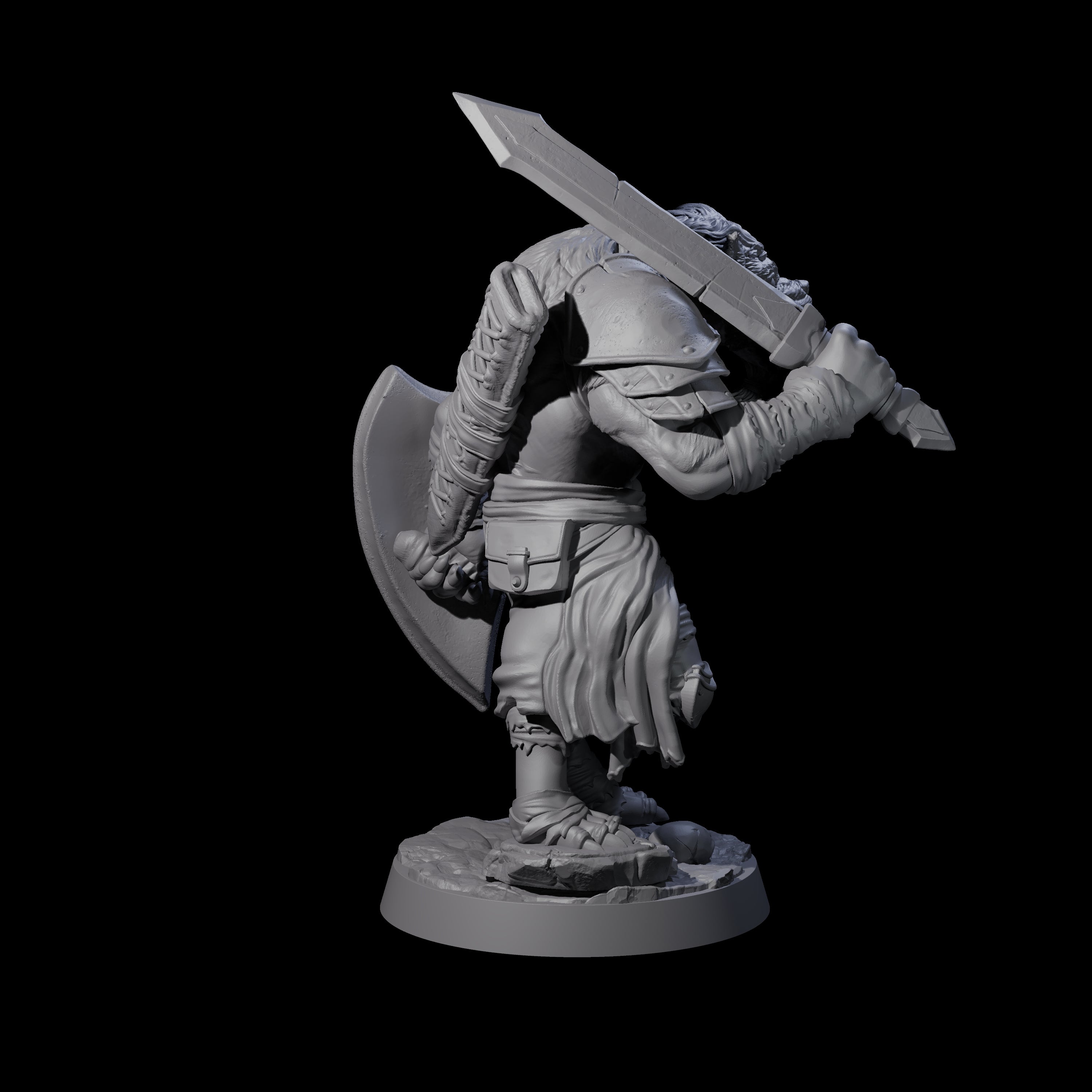 Cackling Gnoll D Miniature for Dungeons and Dragons, Pathfinder or other TTRPGs